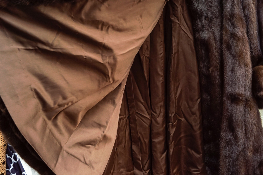 Vintage Mink Fur Coat