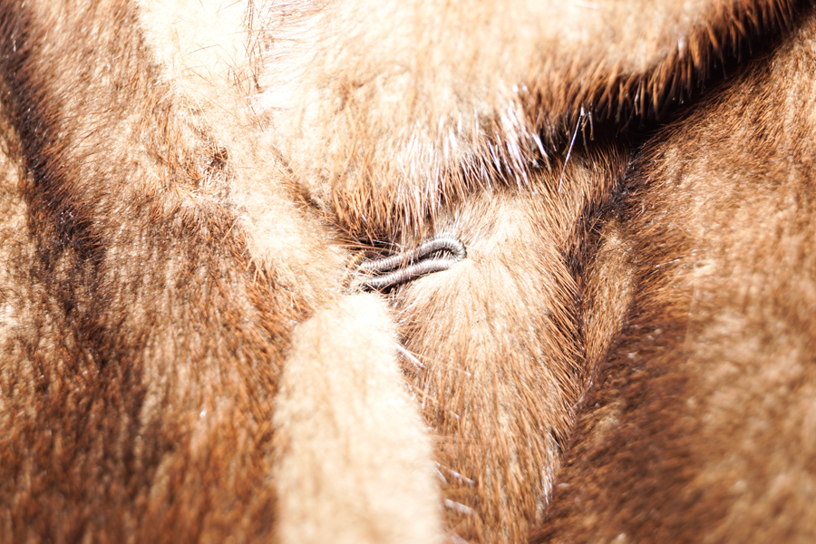 Vintage Mink Fur Coat