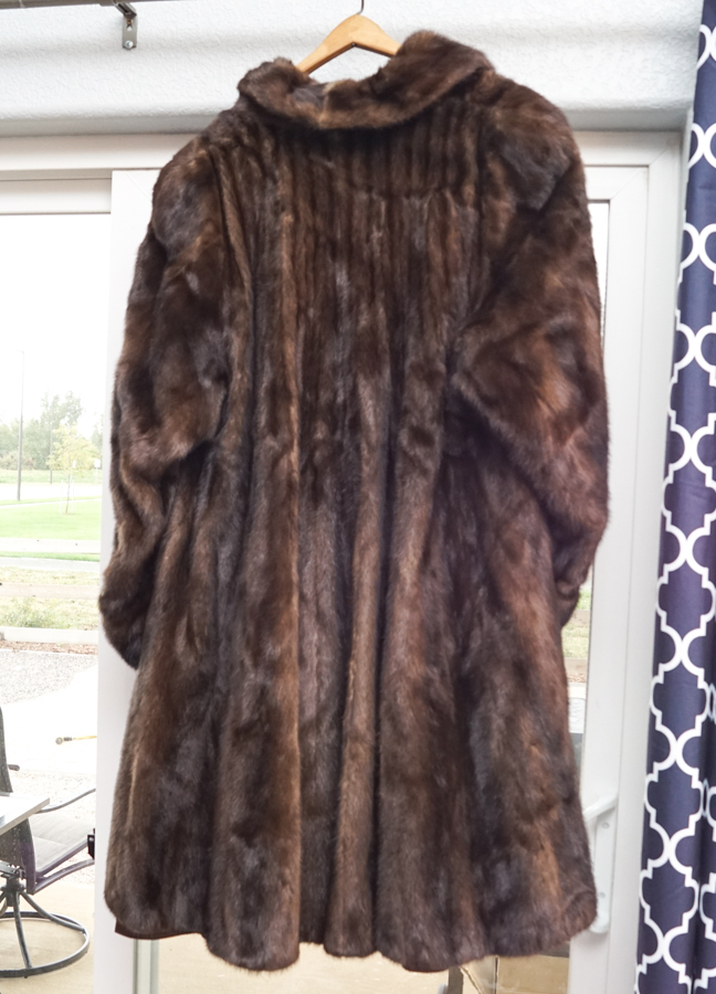 Vintage Mink Fur Coat