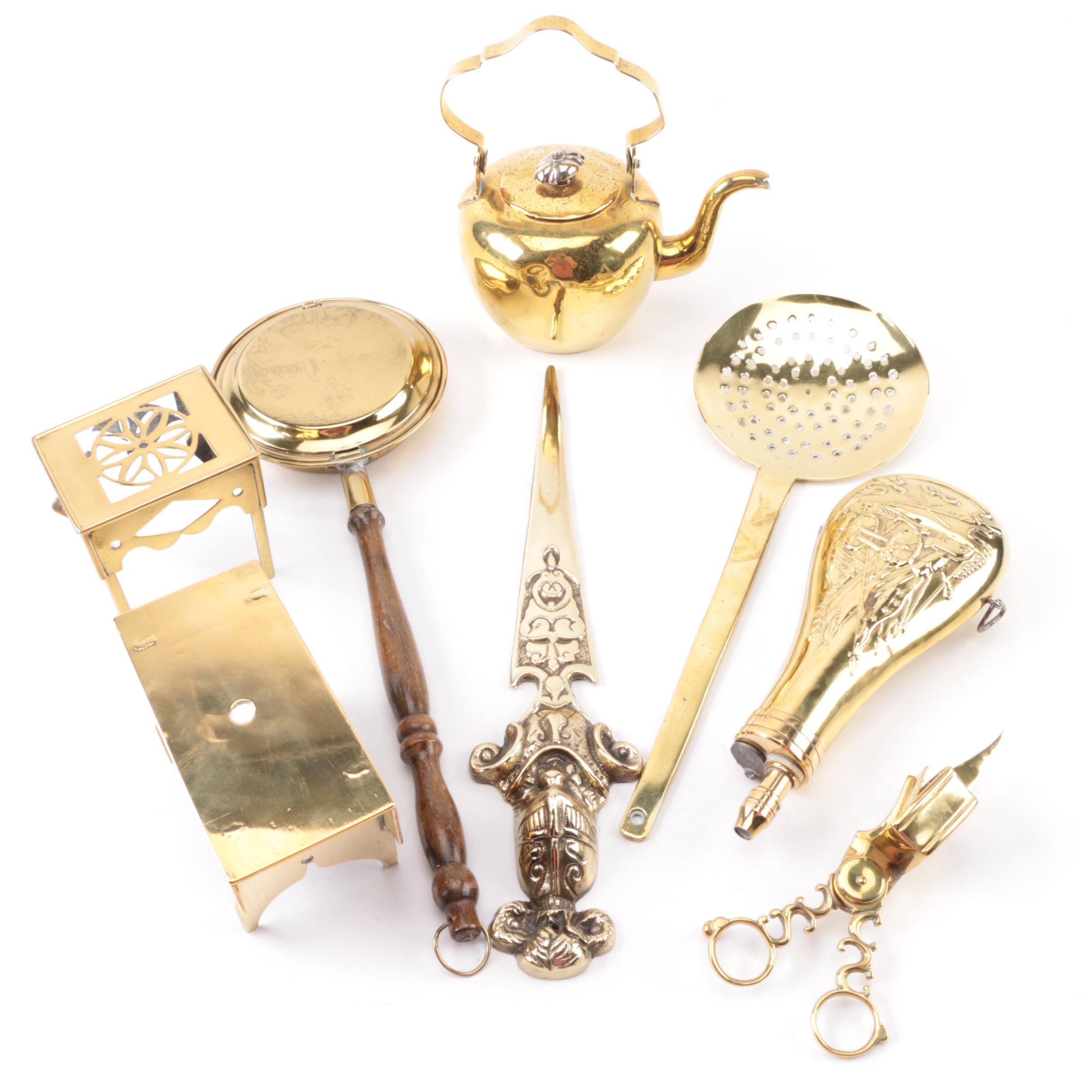 Goldtone Metal Decor Collection