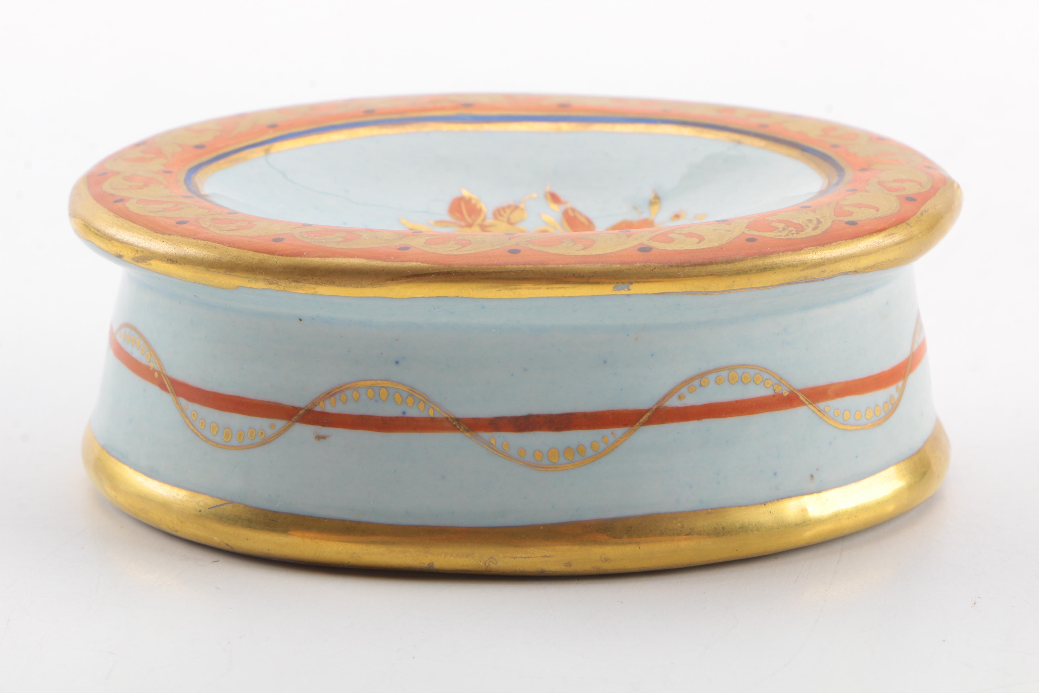 Handpainted Brown and White Ceramic Tableware