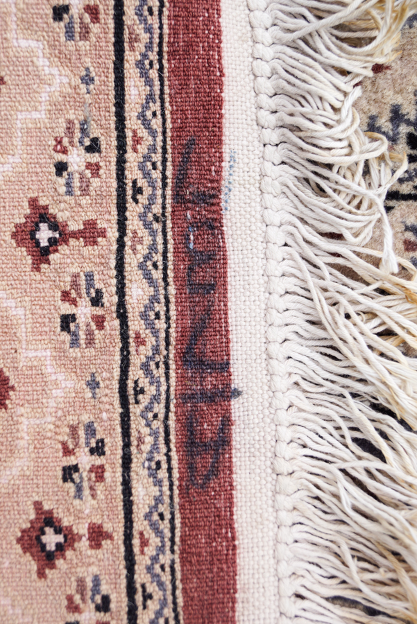 Hand-Knotted Pakistani Turkmen Area Rug