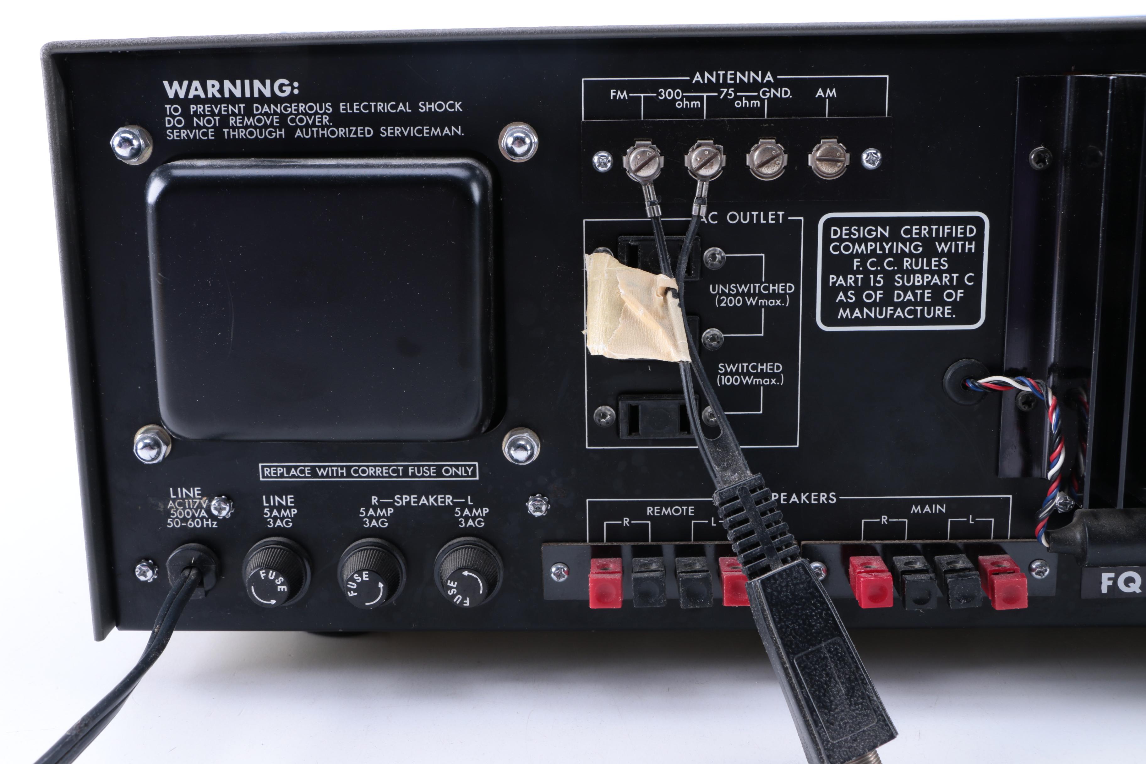 Luxman FQ 990 Solid State AM/FM Stereo Receiver