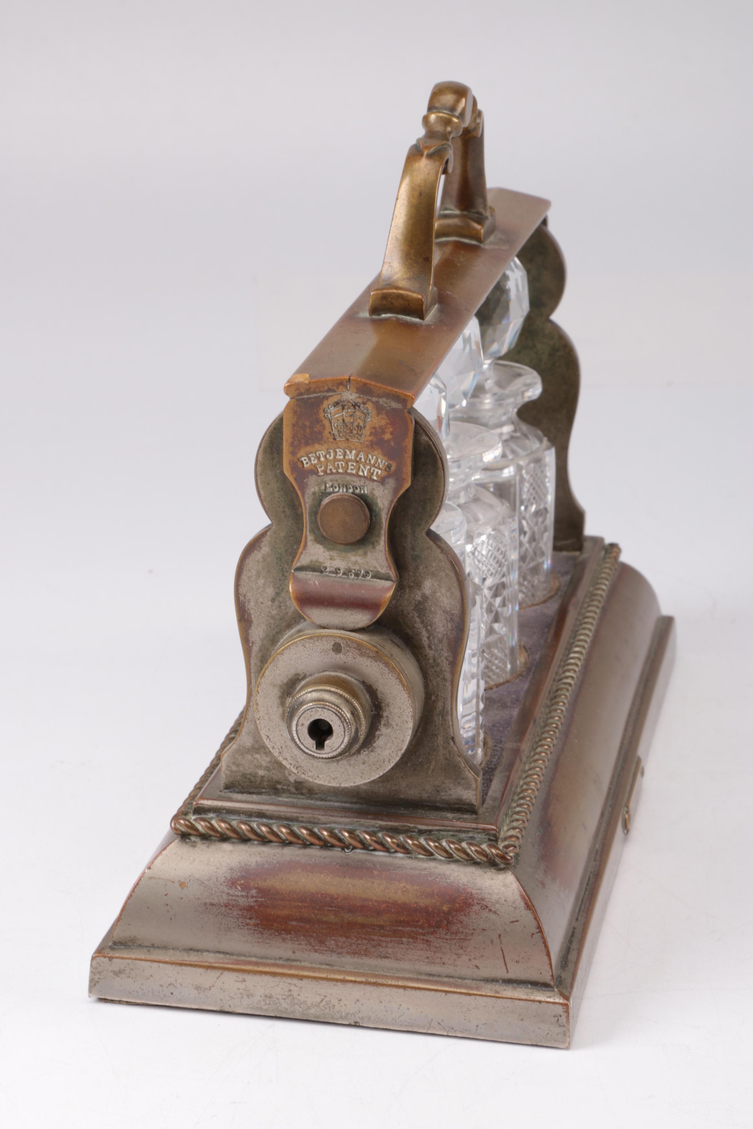 Late 19th Century Betjemann's Patent Tantalus
