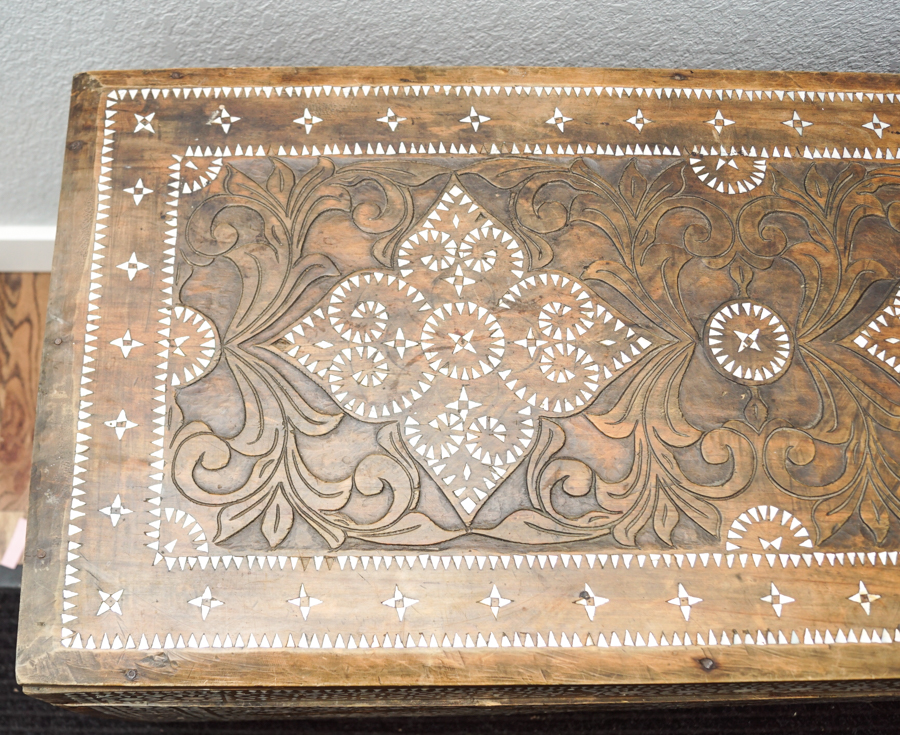 Mother of Pearl Inlay Chest