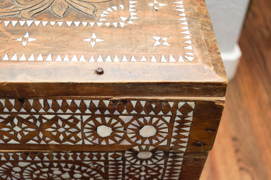 Mother of Pearl Inlay Chest