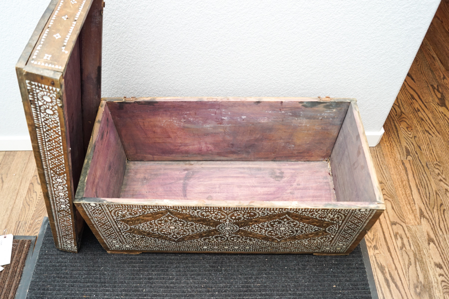 Mother of Pearl Inlay Chest