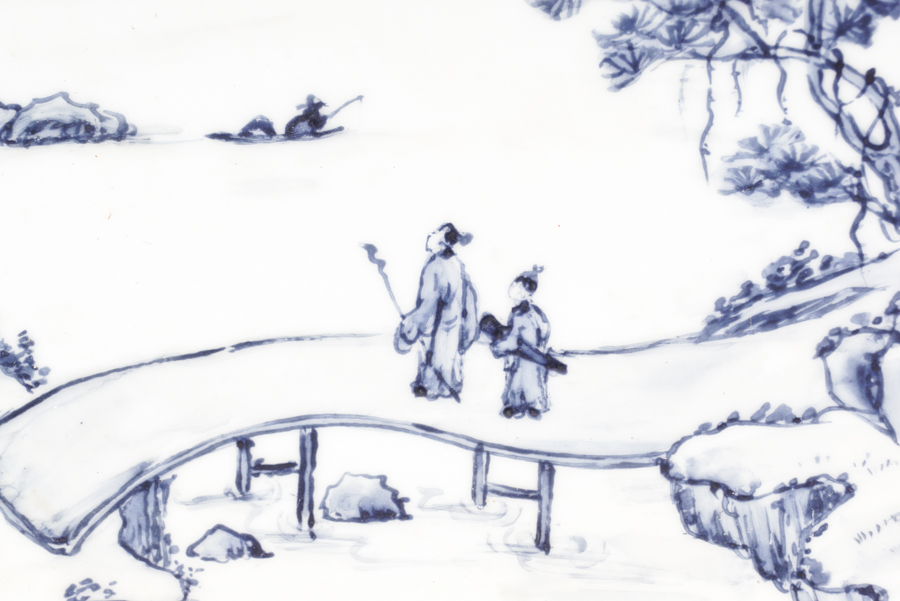 Chinese Hand-painted Decorative Plate