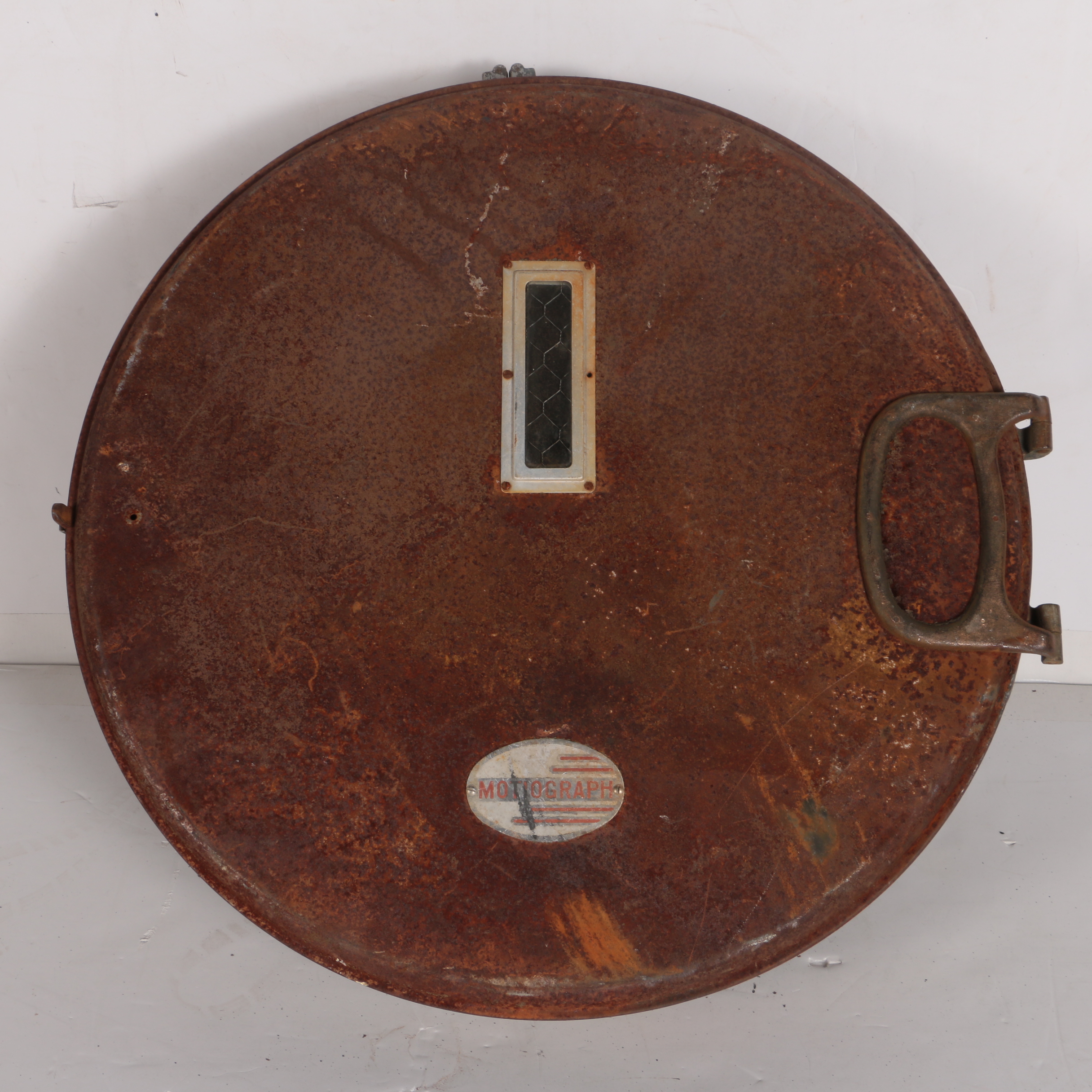 Vintage Motiograph Film Reel Case