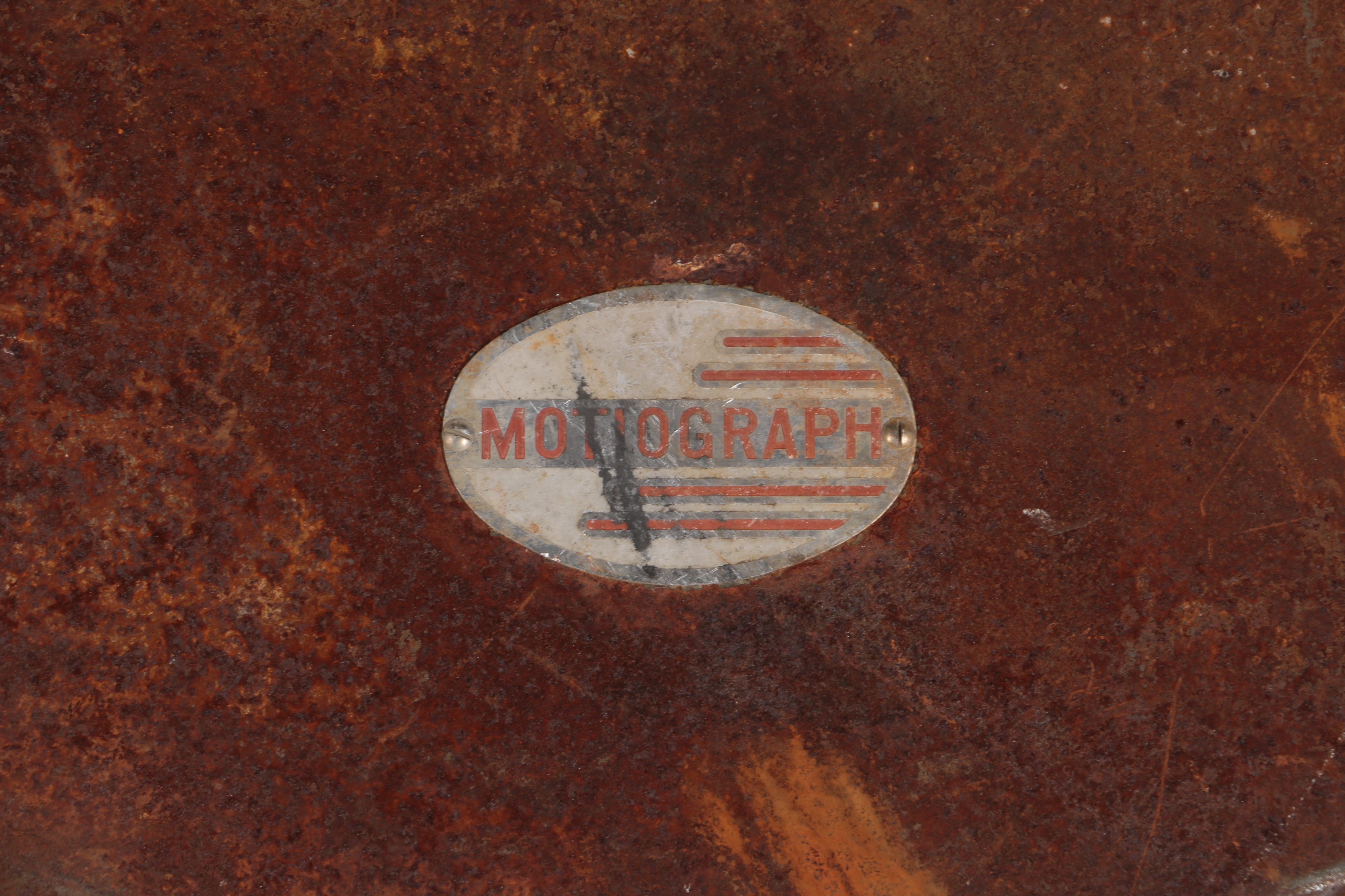 Vintage Motiograph Film Reel Case