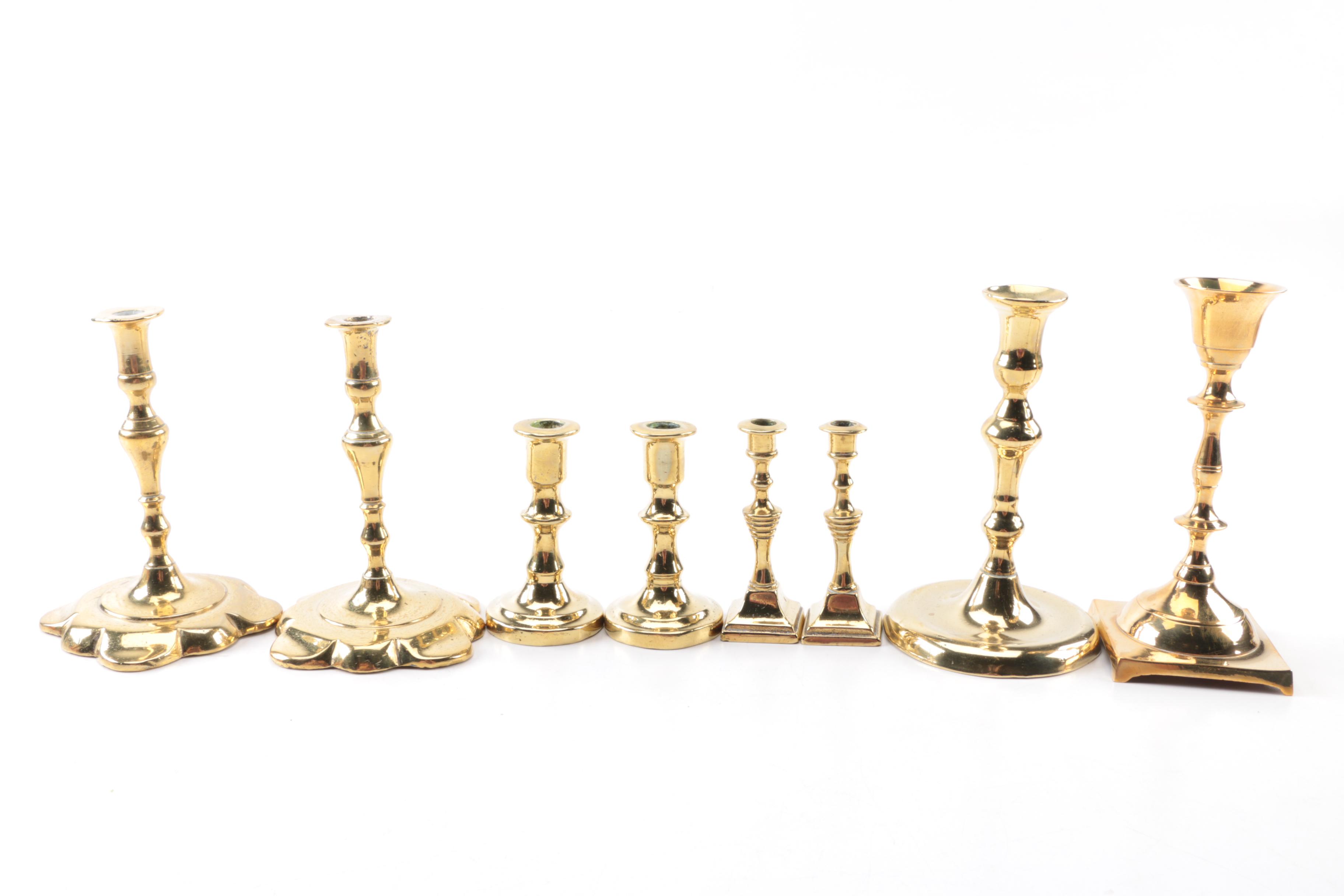 Brass Decor Lot Including PIeces from India and Sweden