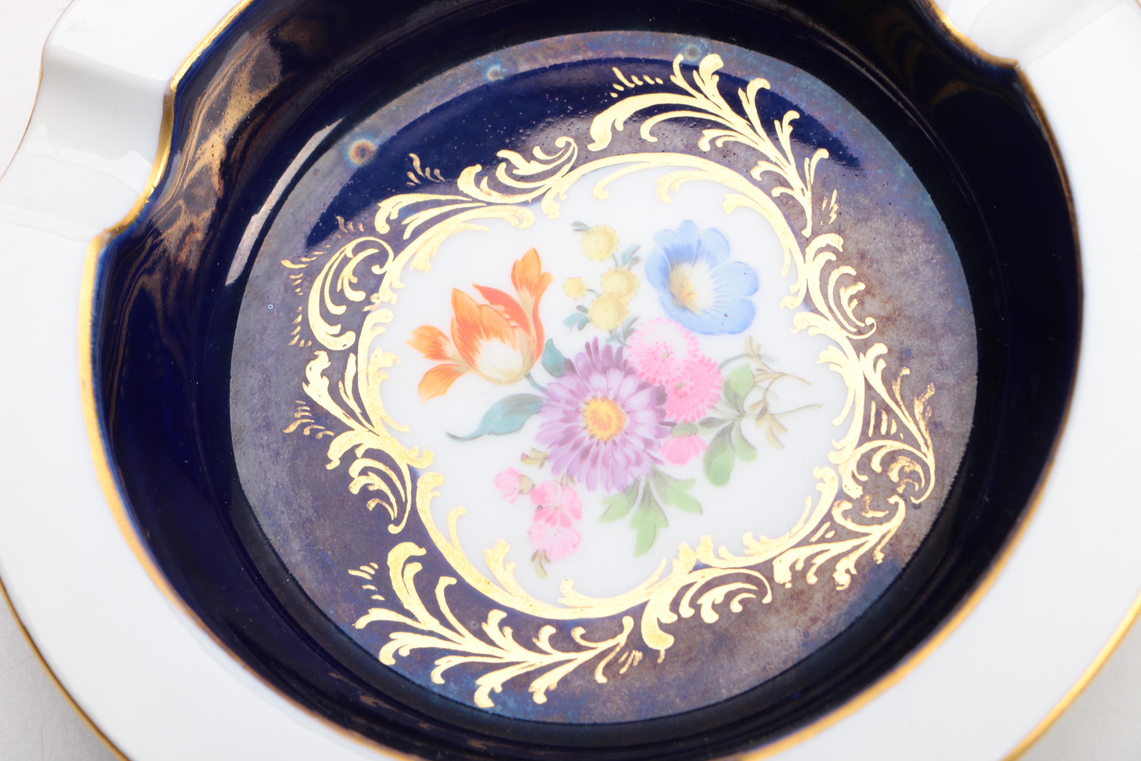 Meissen Porcelain Ash Receiver