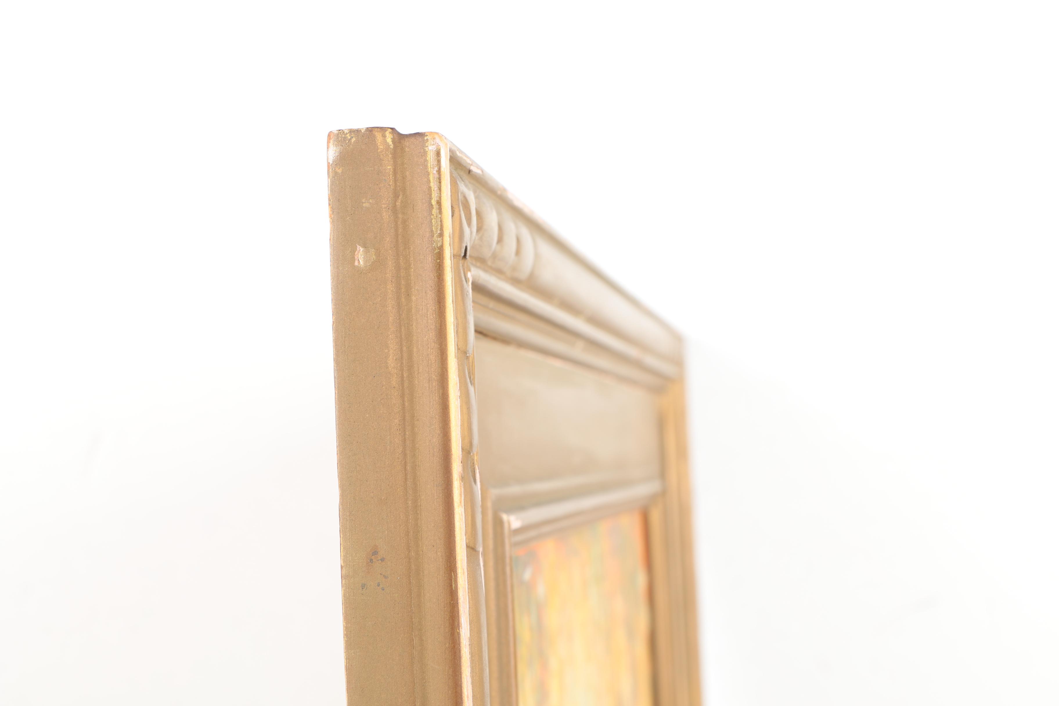 Signed Original Oil Painting of Forest Path