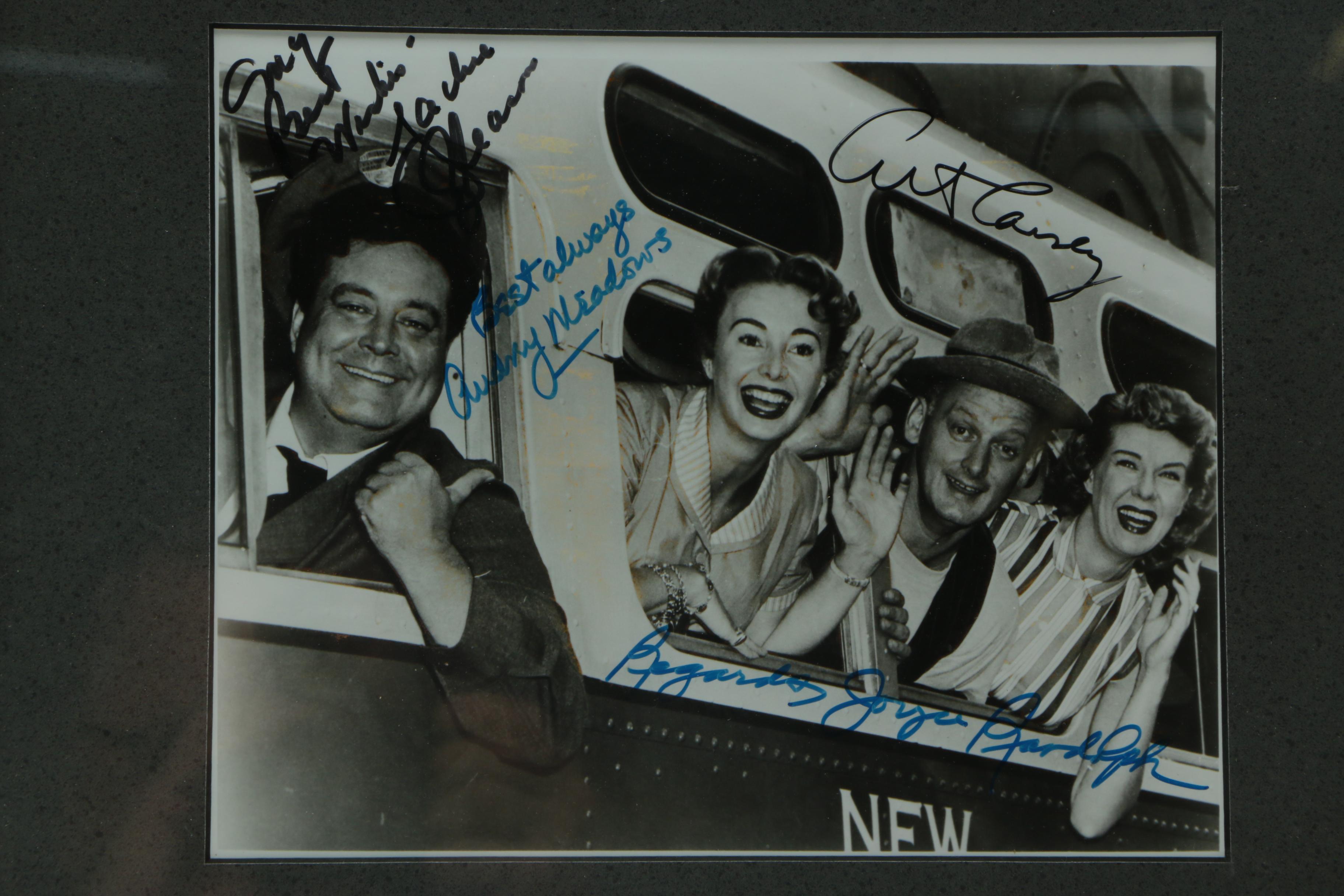 Autographed Photograph of "The Honeymooners" Cast