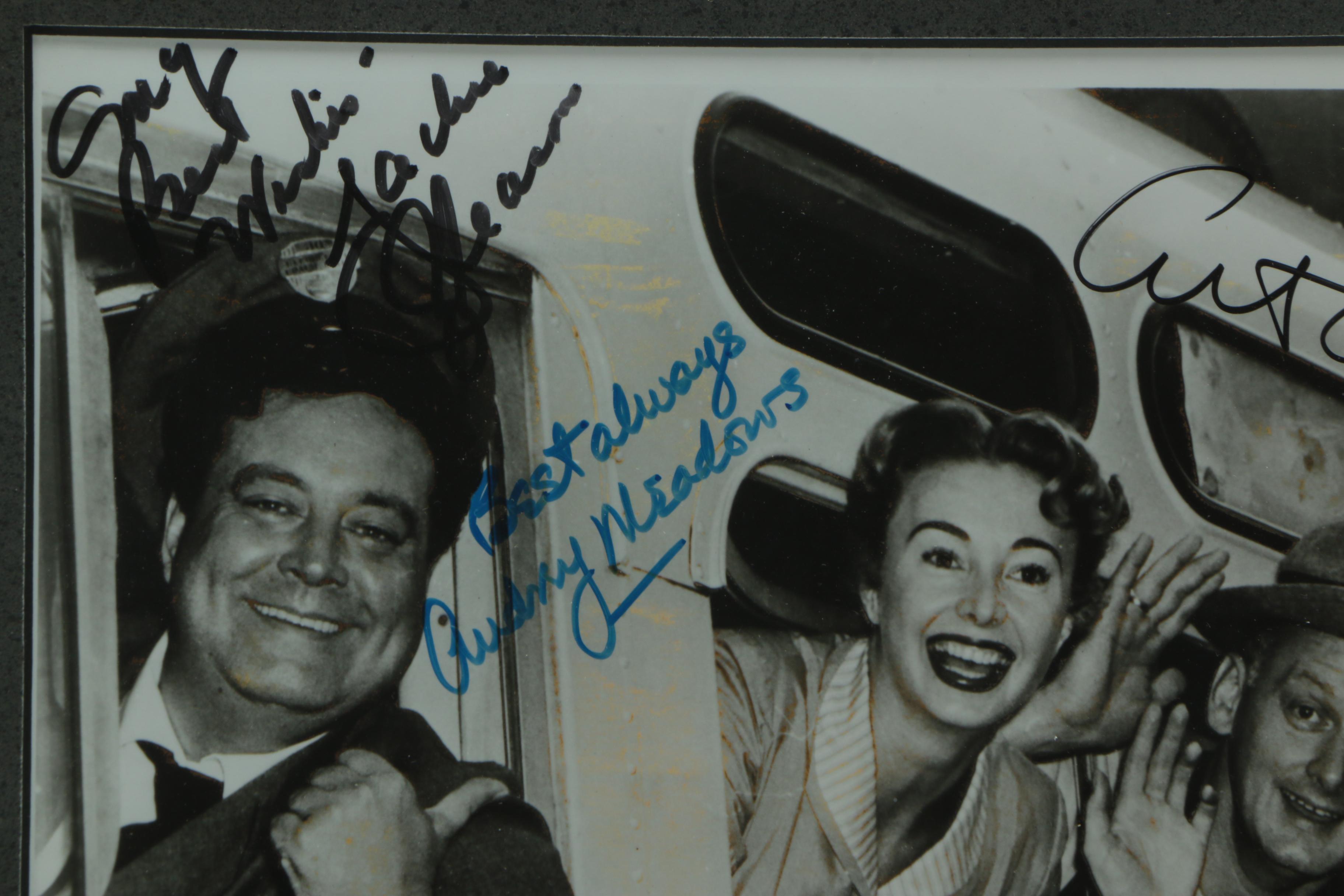 Autographed Photograph of "The Honeymooners" Cast