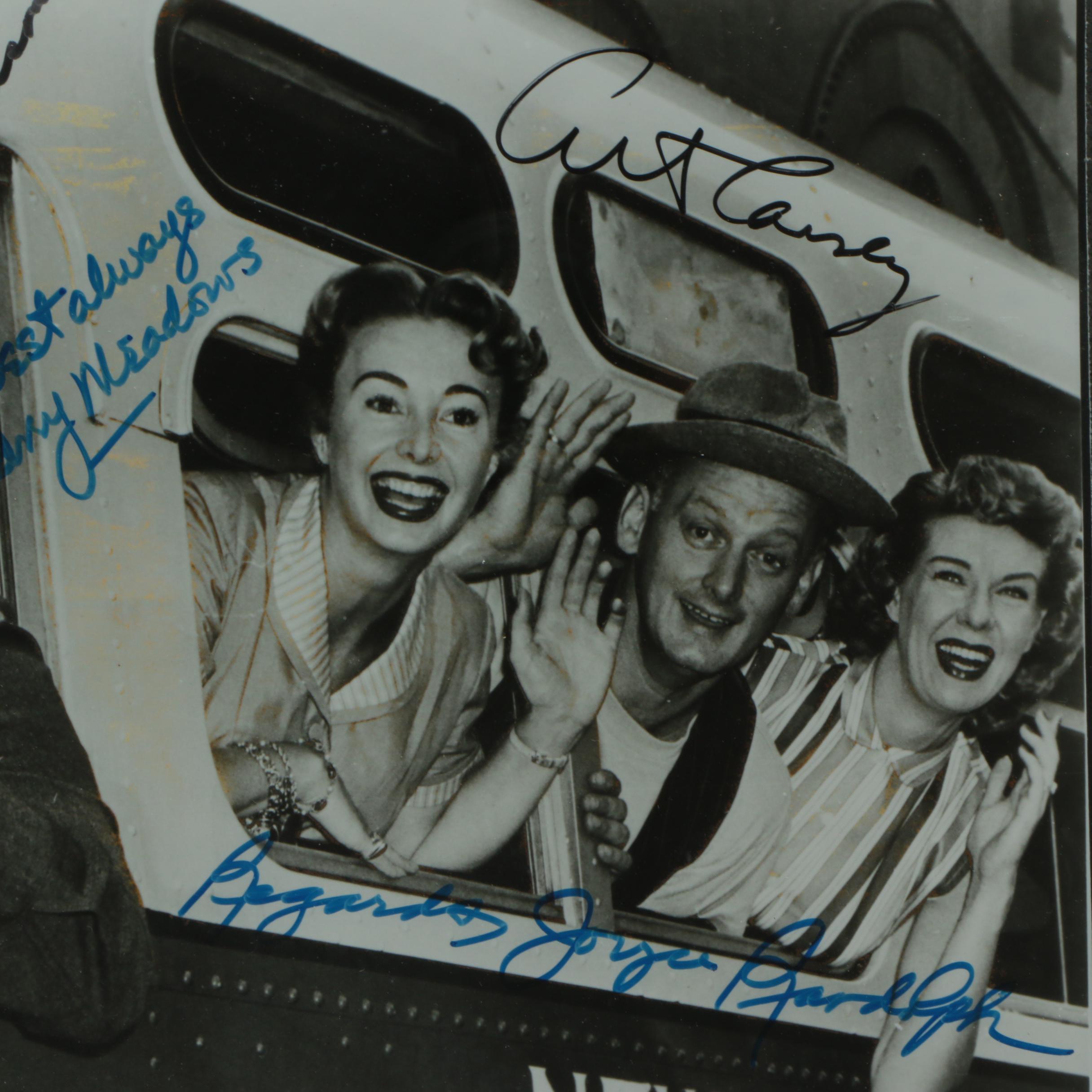 Autographed Photograph of "The Honeymooners" Cast