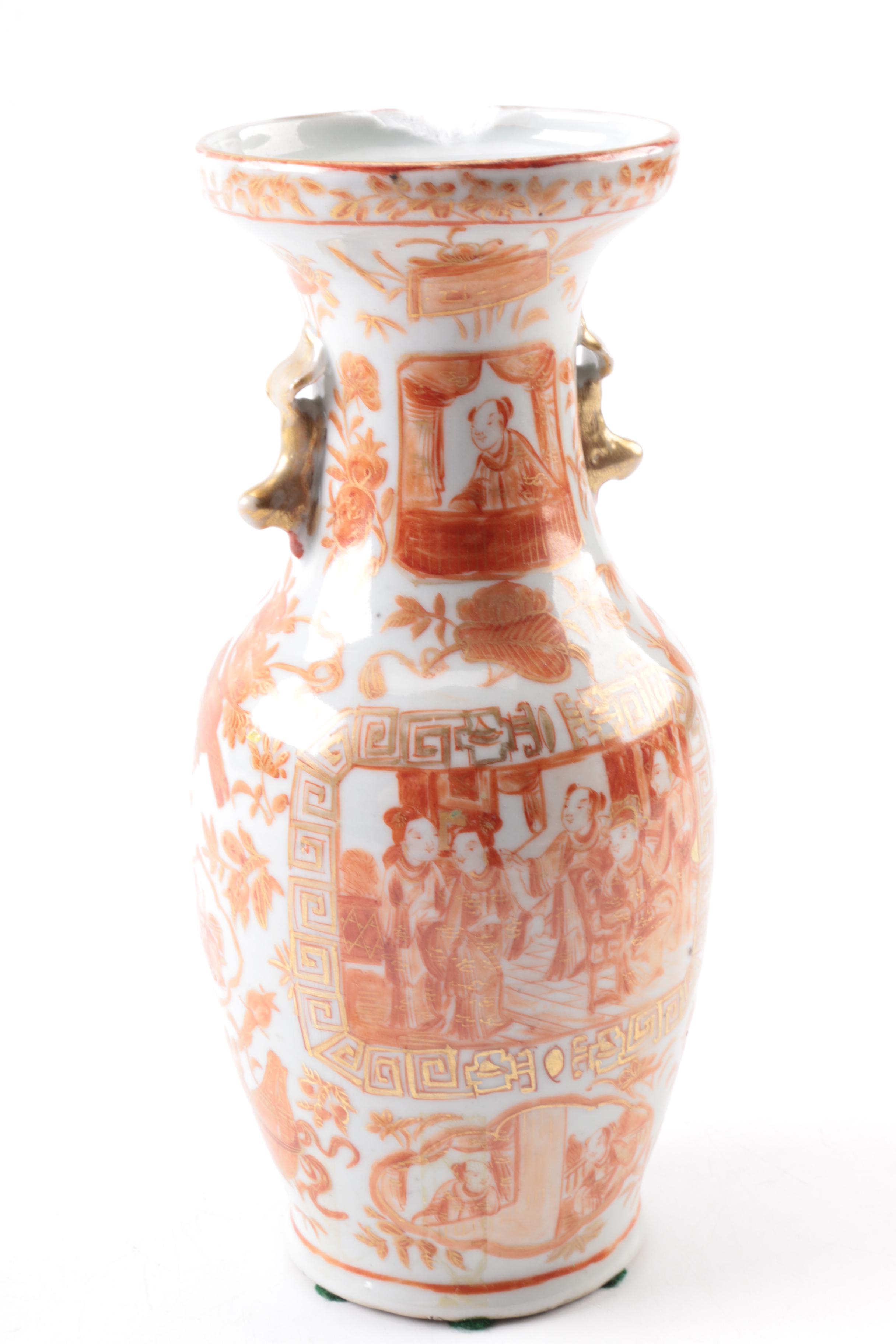 Chinese Hand-Painted Vases