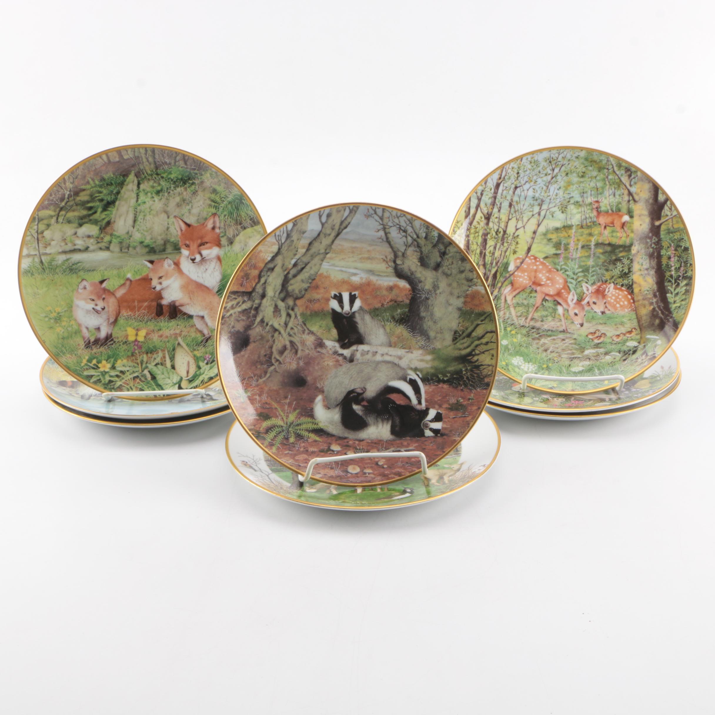Franklin Porcelain Limited Edition Plates