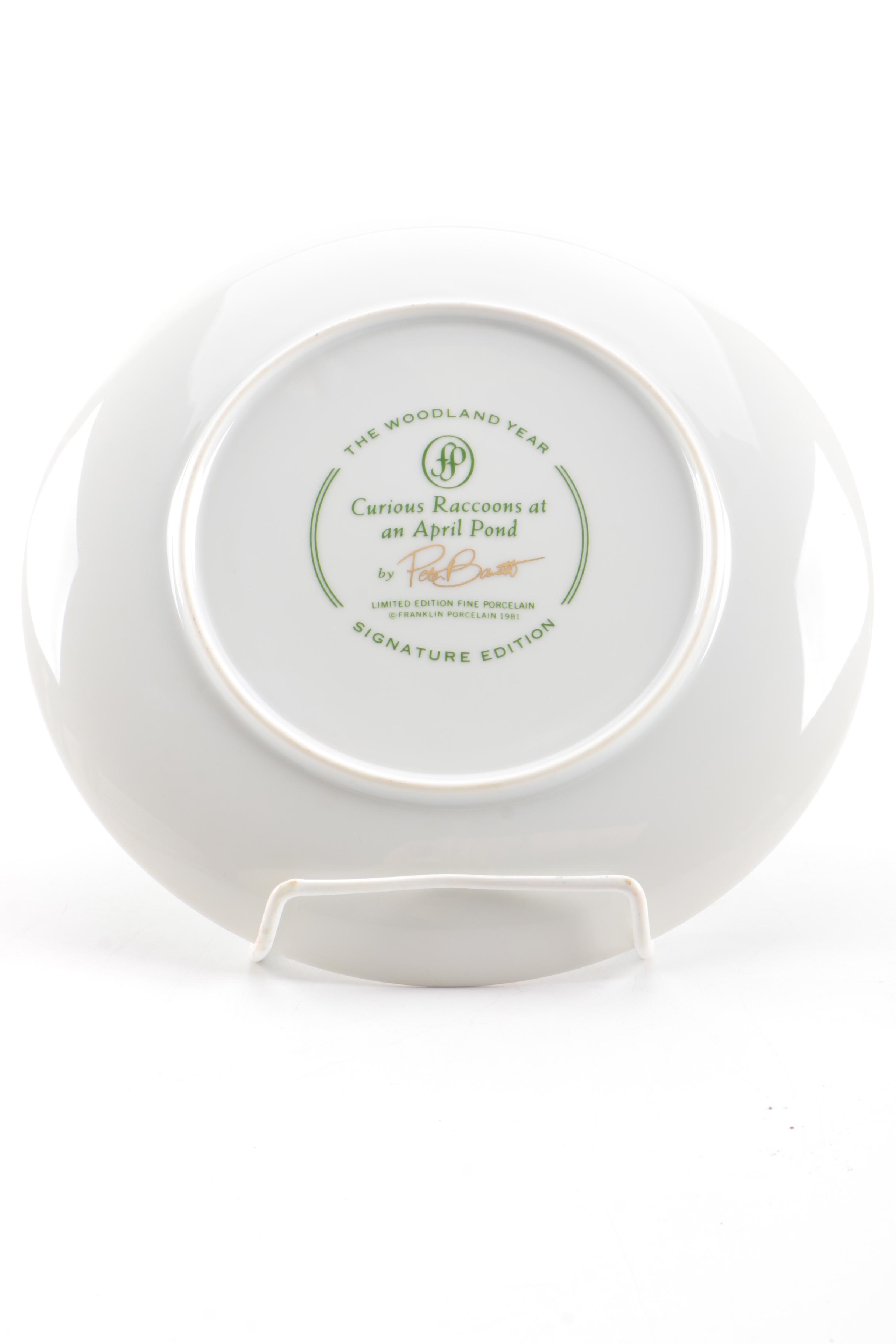 Franklin Porcelain Limited Edition Plates
