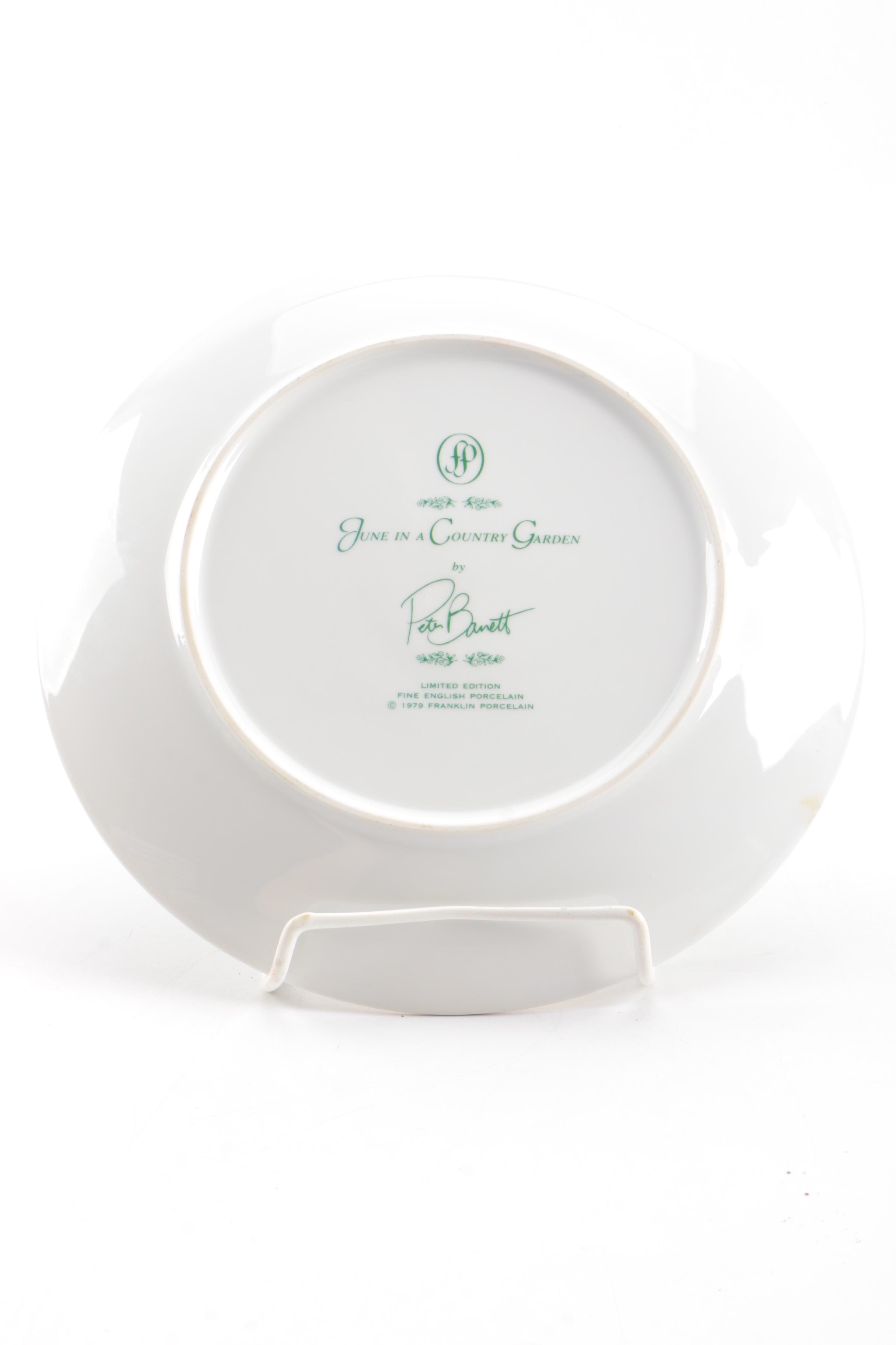 Franklin Porcelain Limited Edition Plates