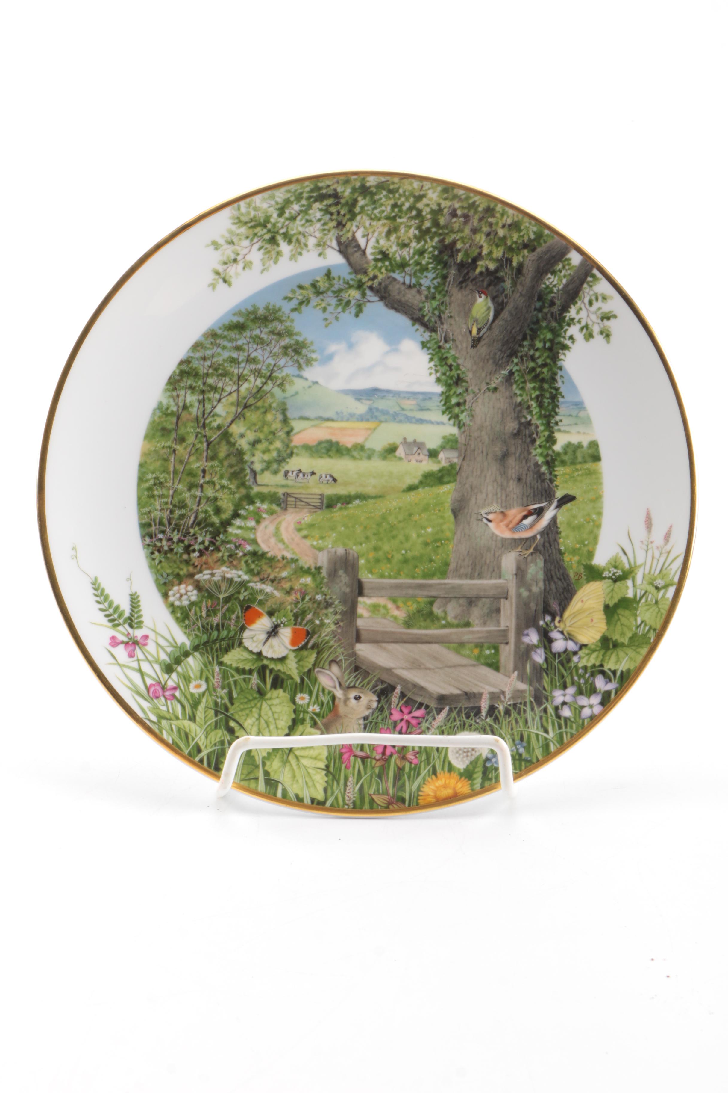 Franklin Porcelain Limited Edition Plates