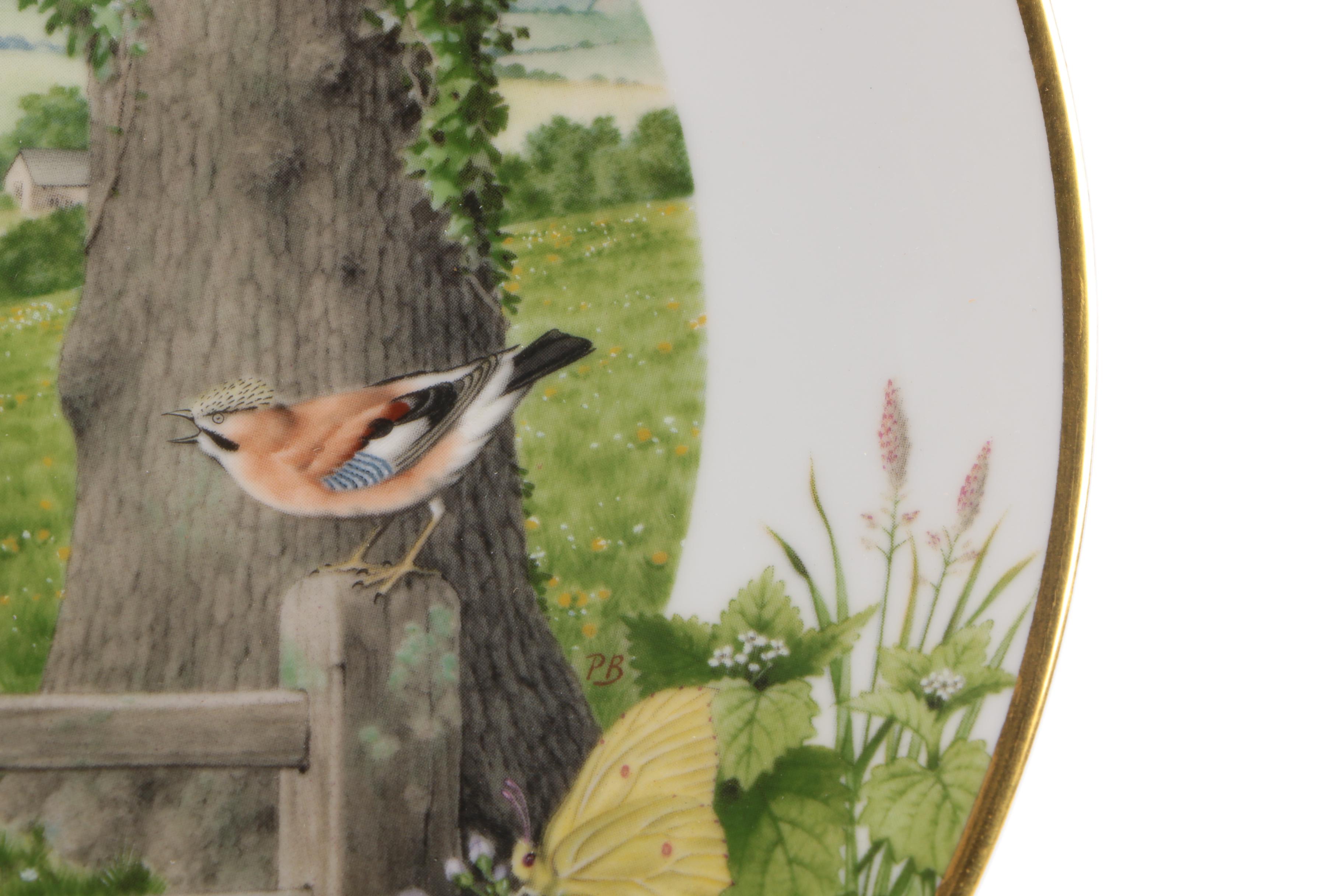 Franklin Porcelain Limited Edition Plates