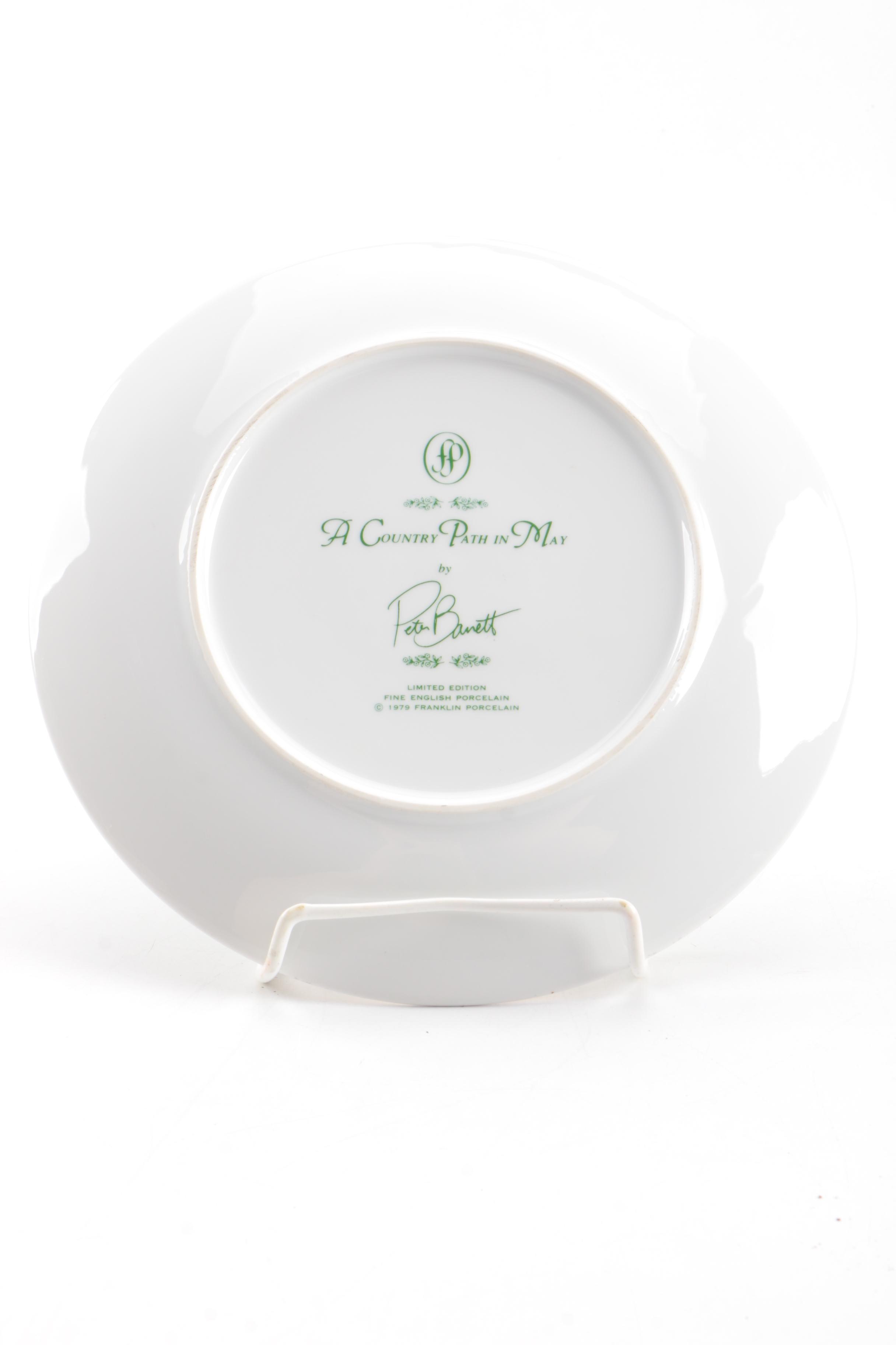 Franklin Porcelain Limited Edition Plates