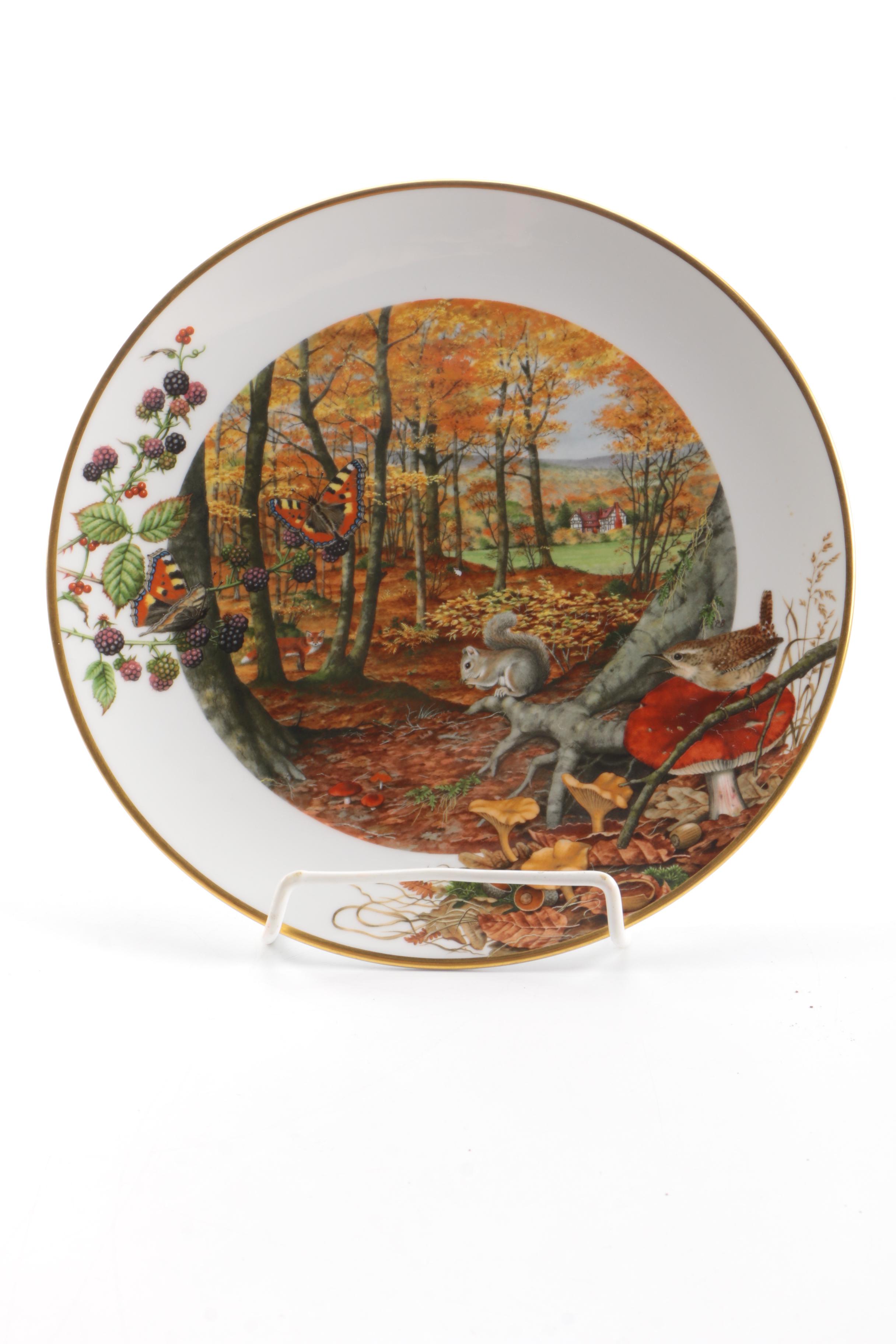 Franklin Porcelain Limited Edition Plates