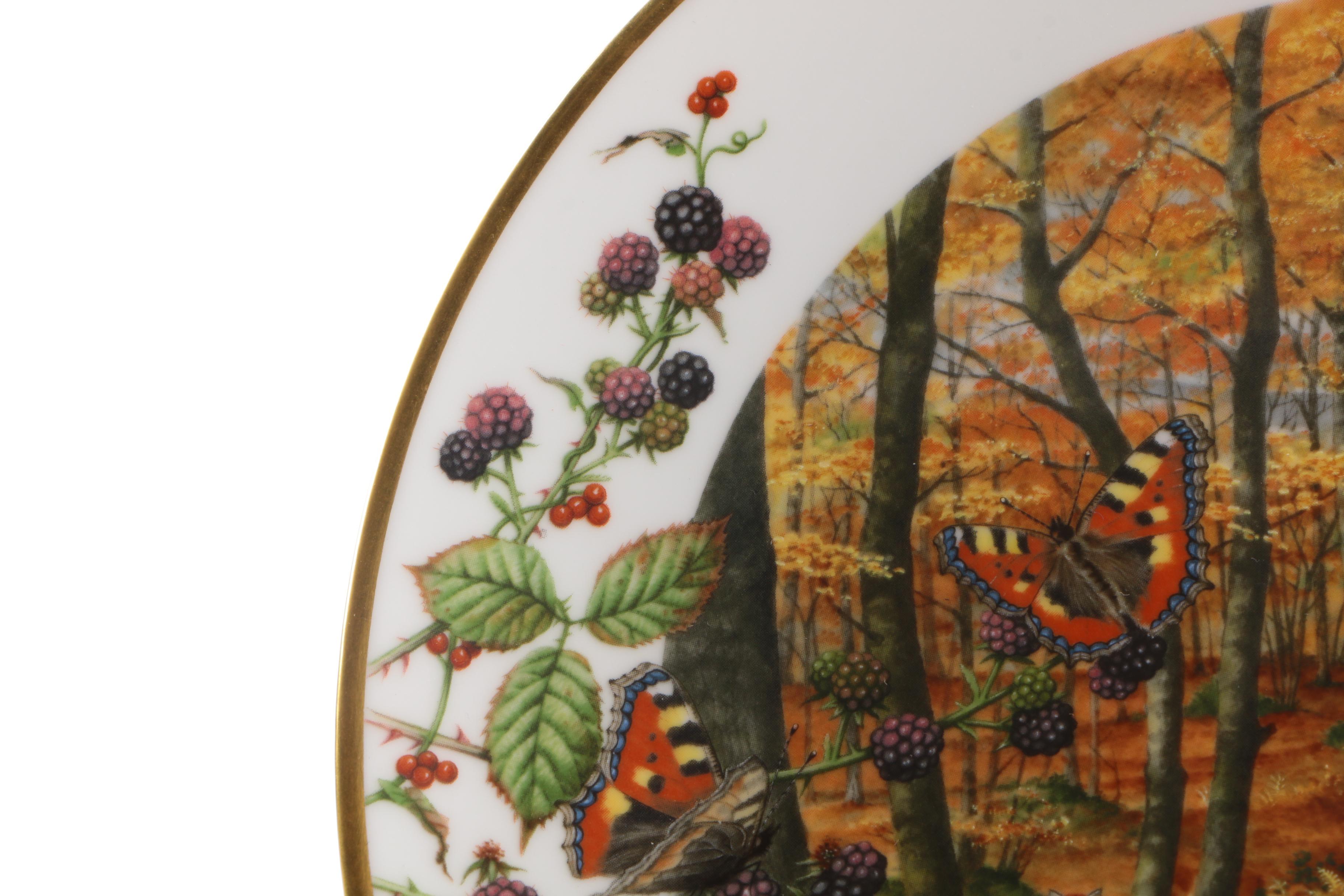 Franklin Porcelain Limited Edition Plates