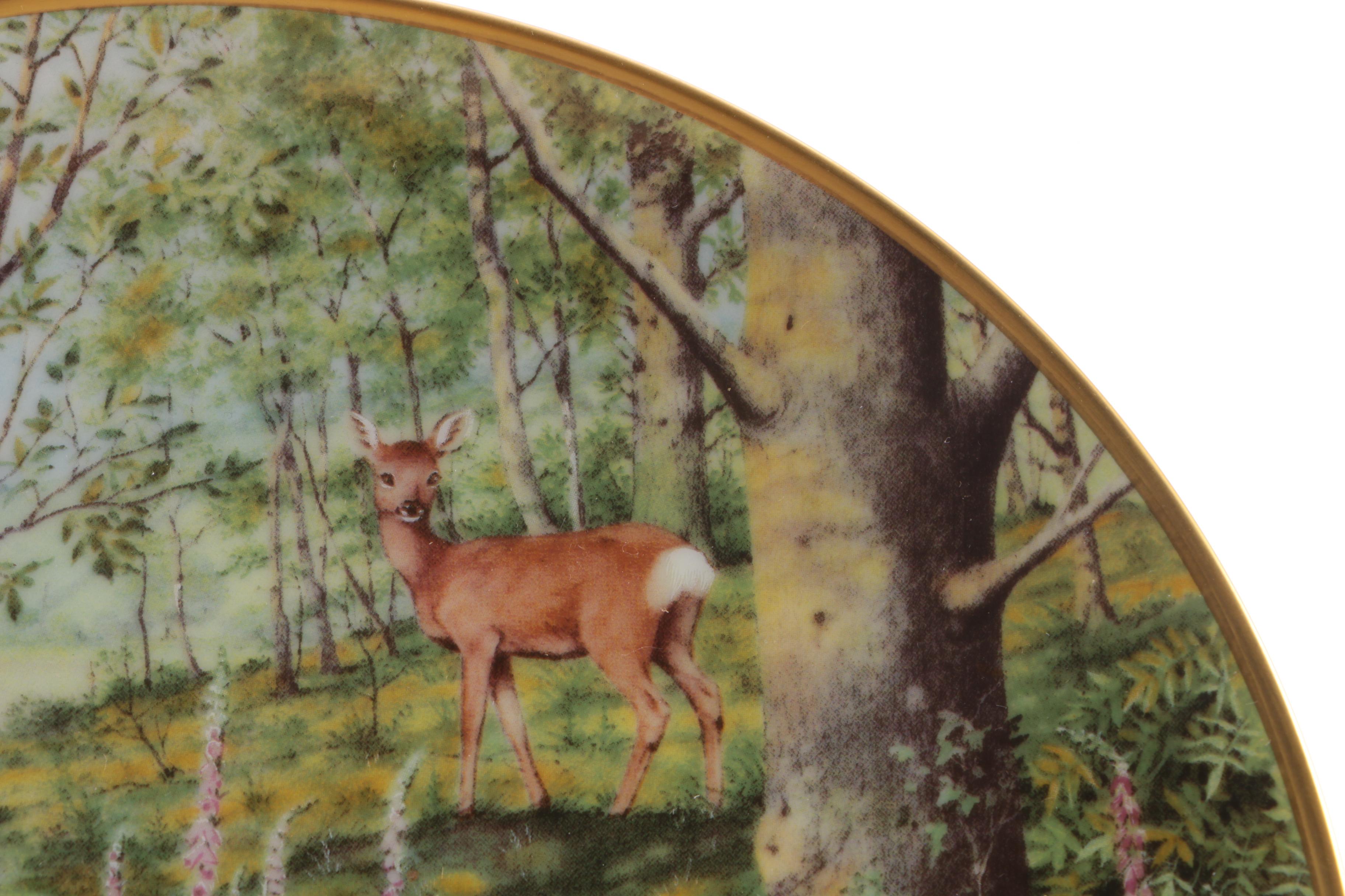 Franklin Porcelain Limited Edition Plates