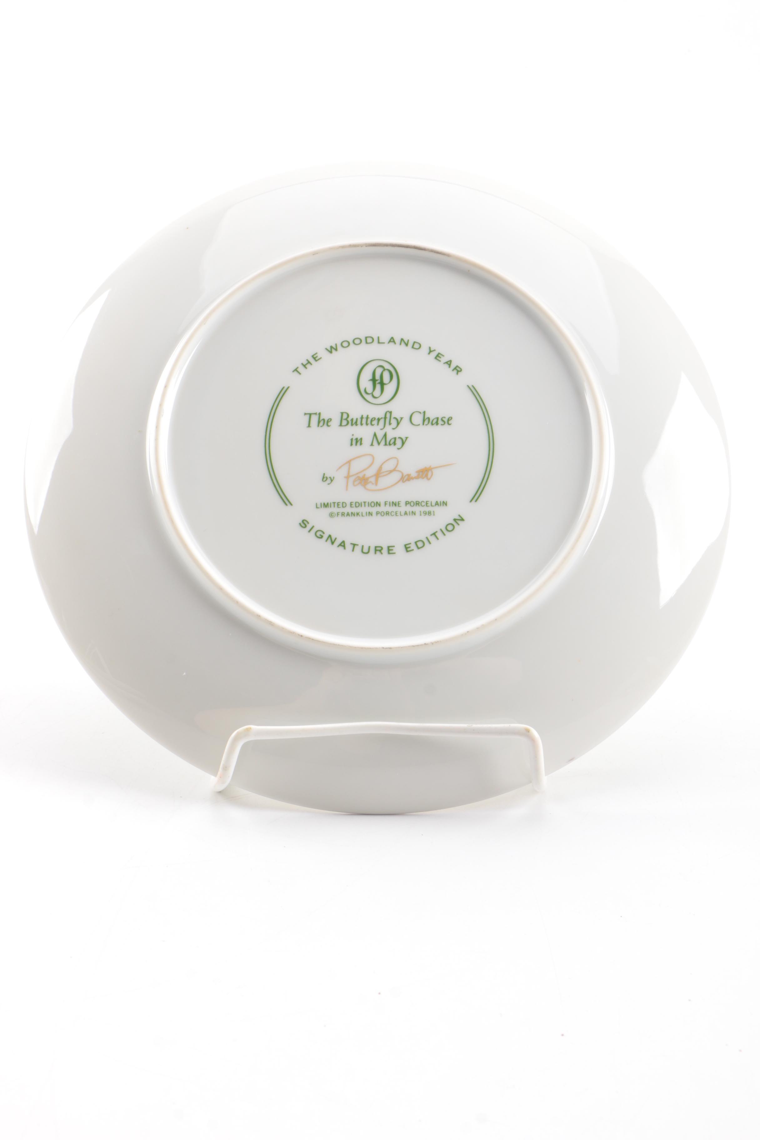 Franklin Porcelain Limited Edition Plates