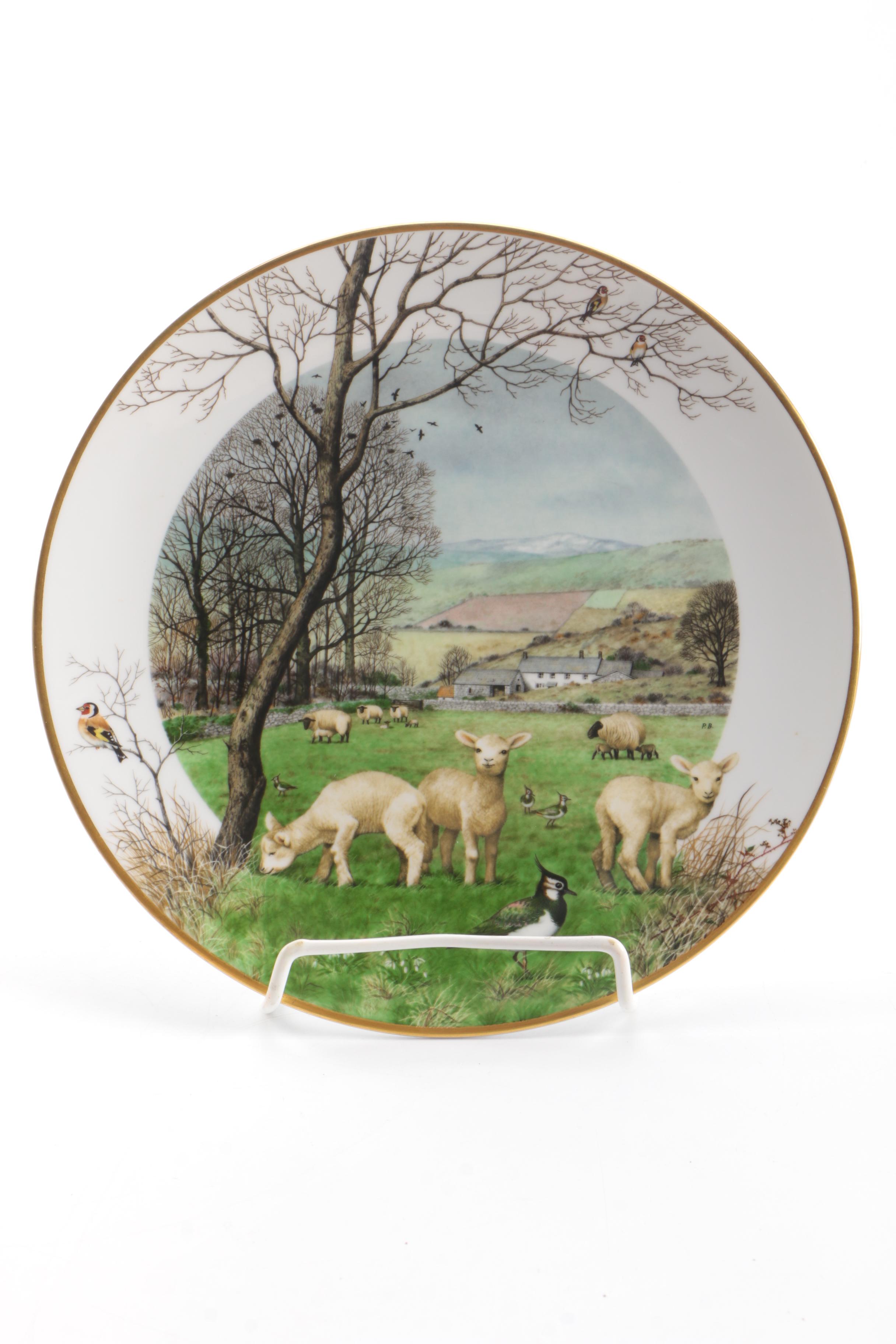 Franklin Porcelain Limited Edition Plates