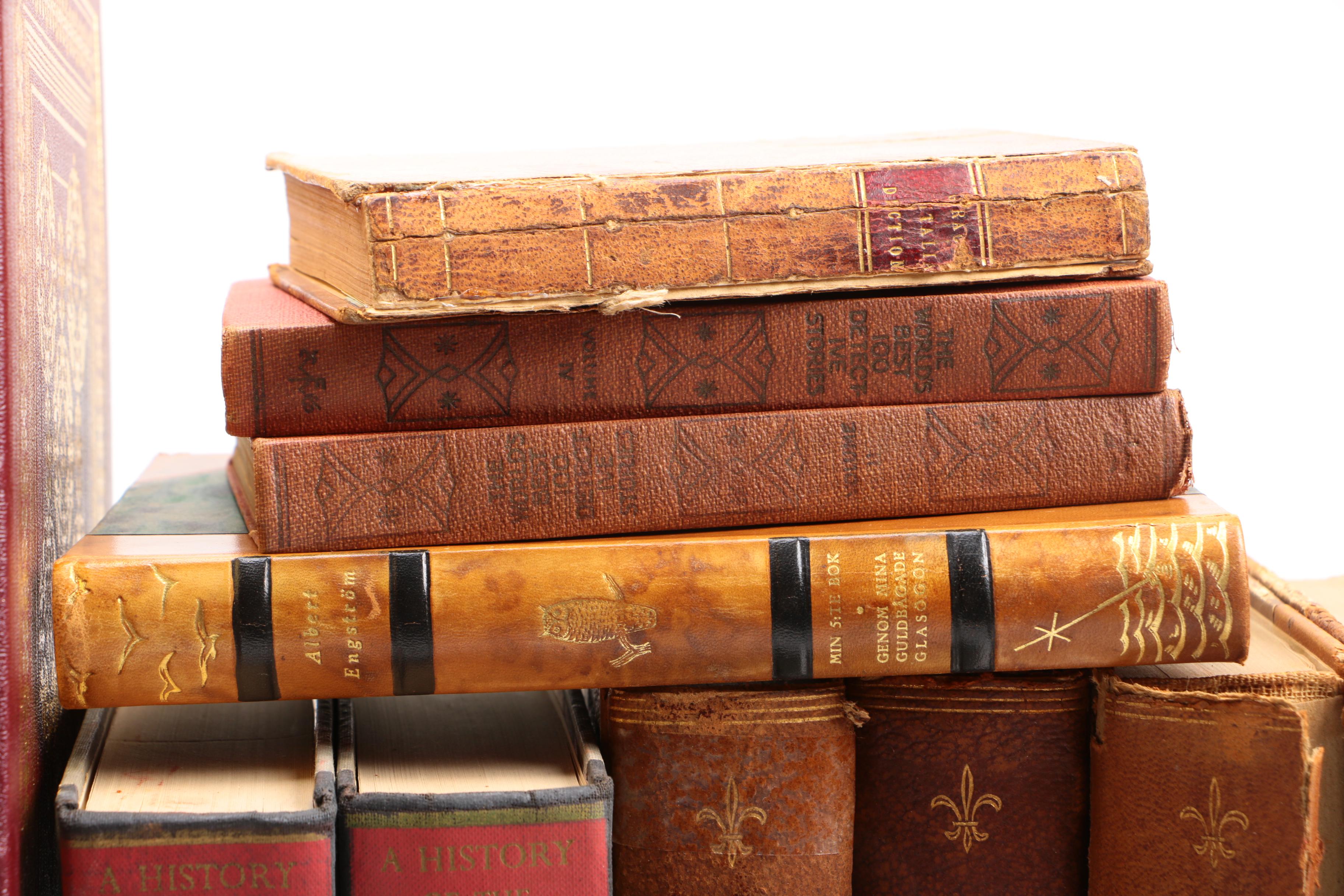 Assorted Hardcover Books