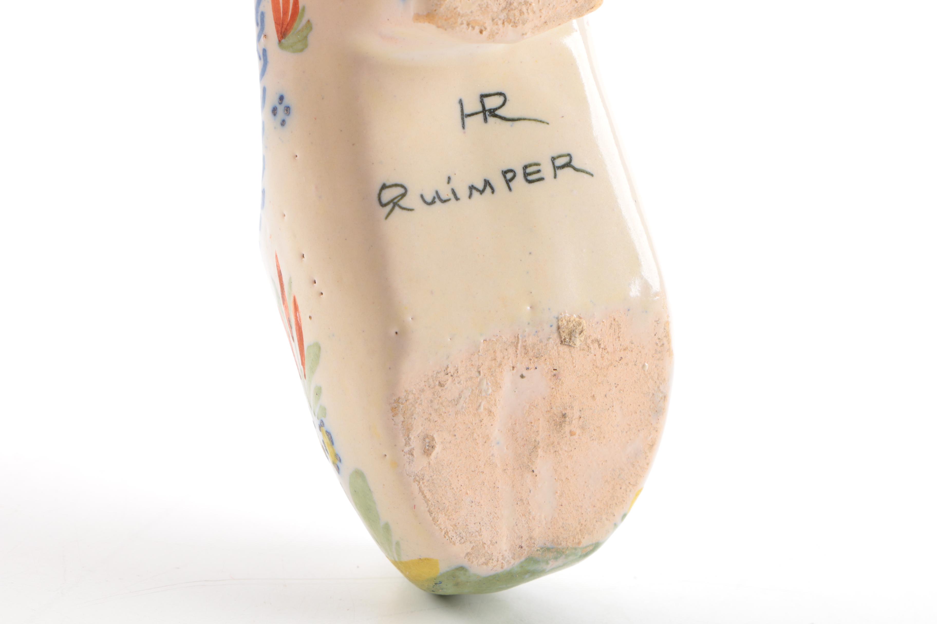 Henriot Quimper Faïence and Porcelain Figurines