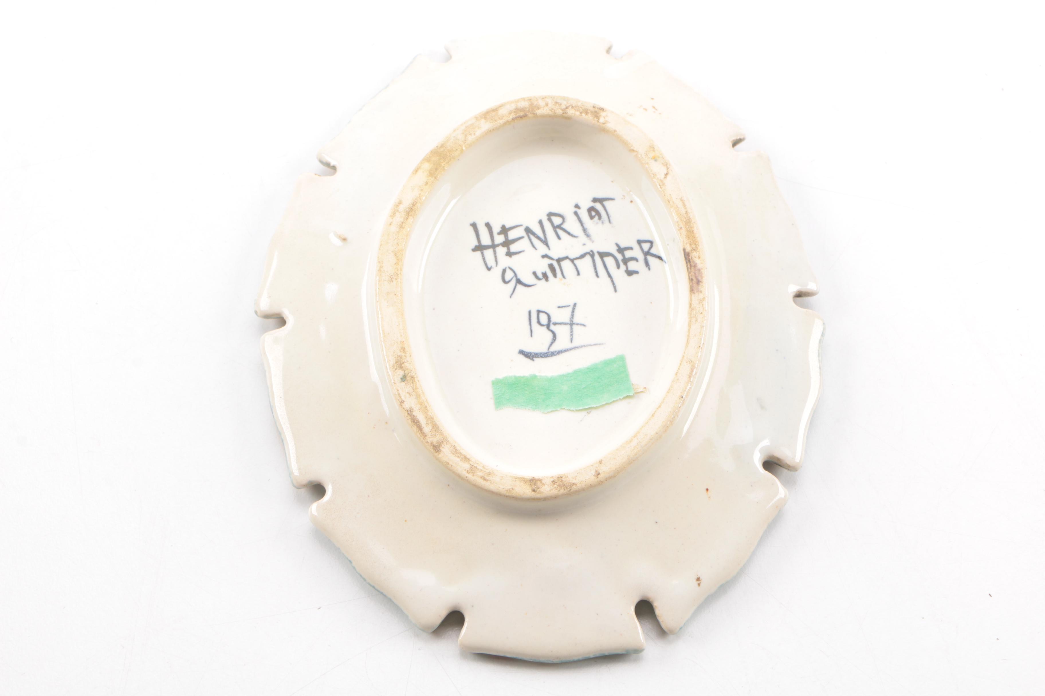 Collection of Henriot Quimper Faïence Kitchenware and Decor