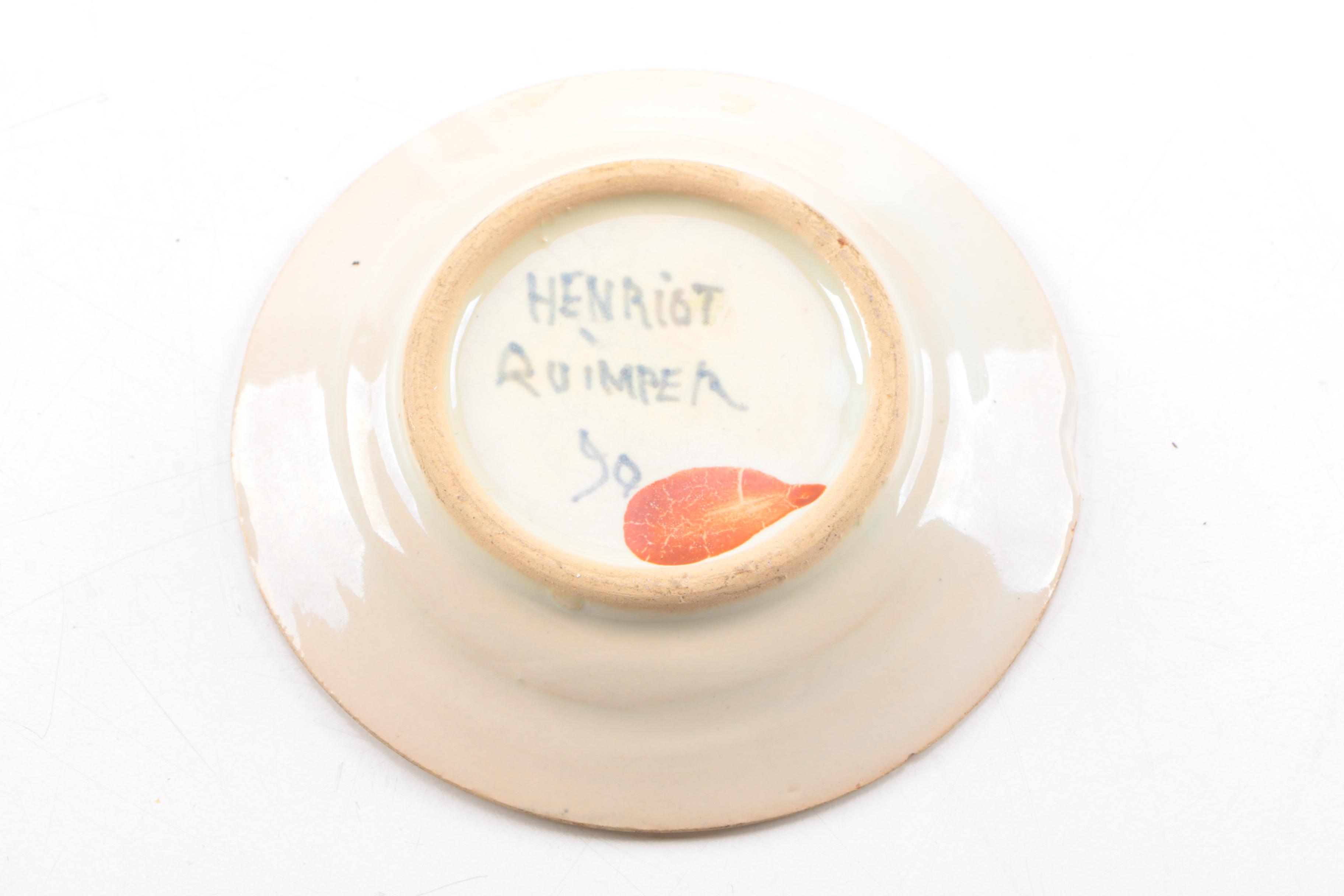Collection of Henriot Quimper Faïence Kitchenware and Decor