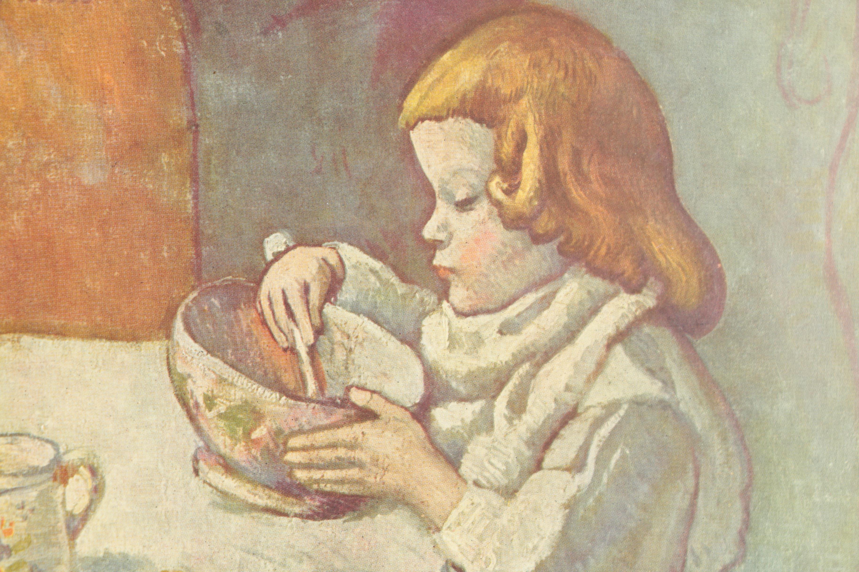 Offset Lithograph After Pablo Picasso "Le Gourmet"