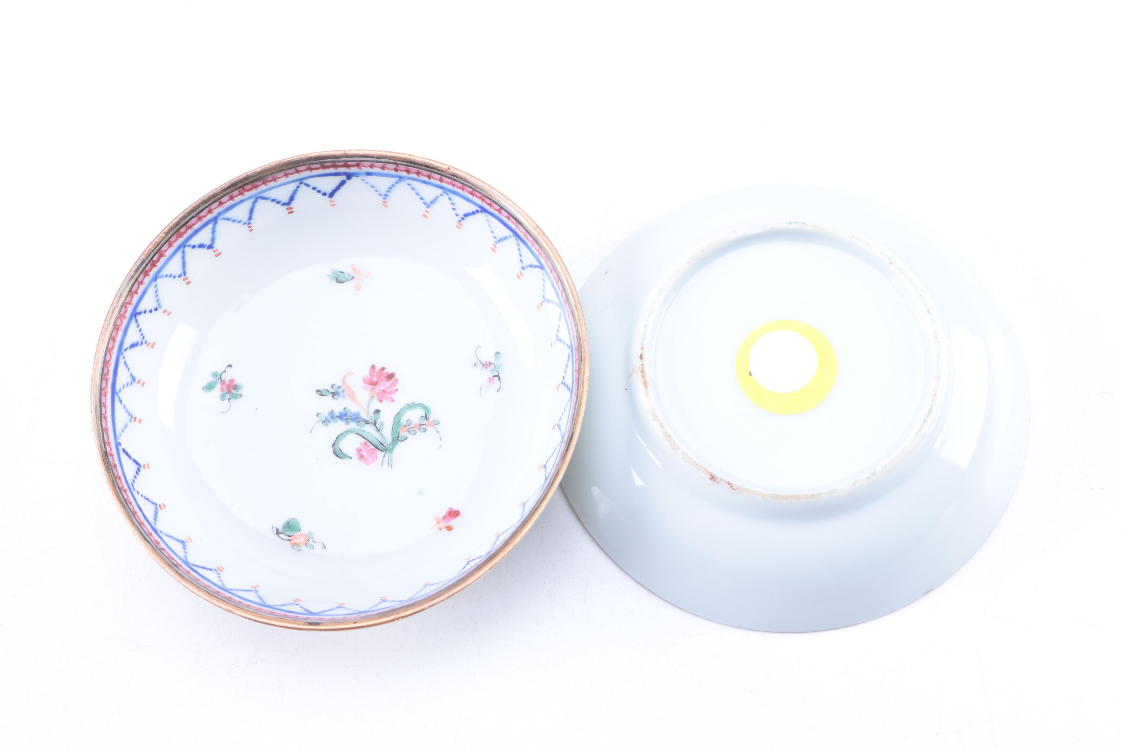 Antique Hand-Painted Porcelain Tableware