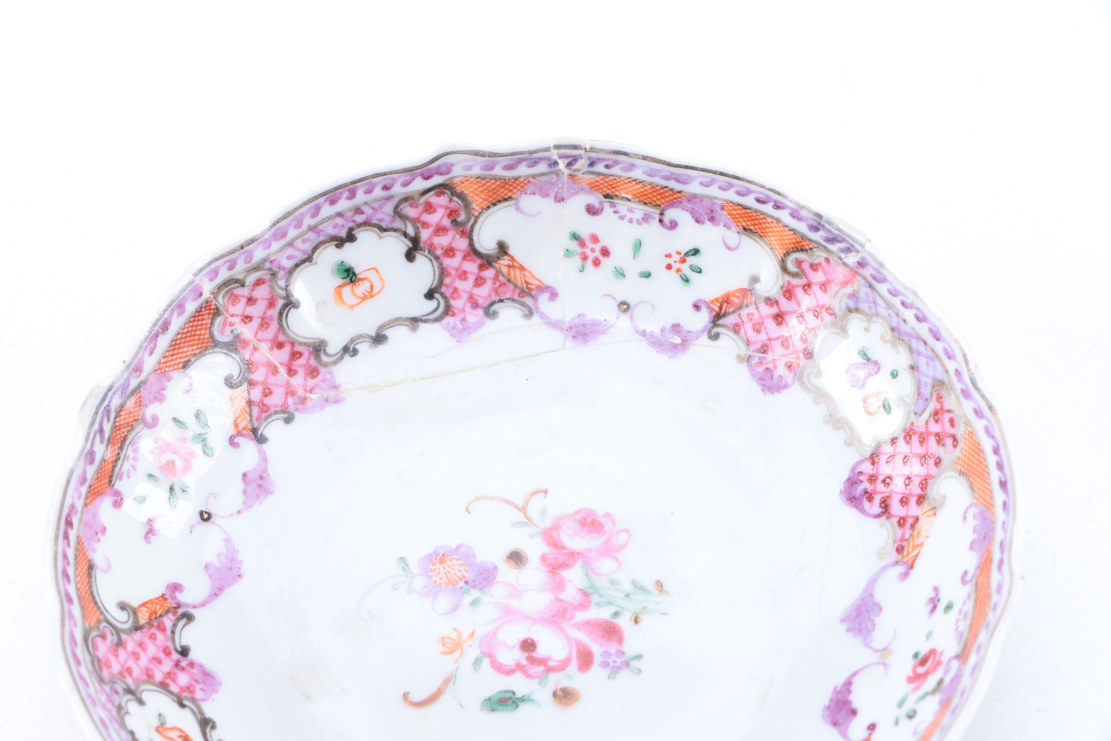 Antique Hand-Painted Porcelain Tableware
