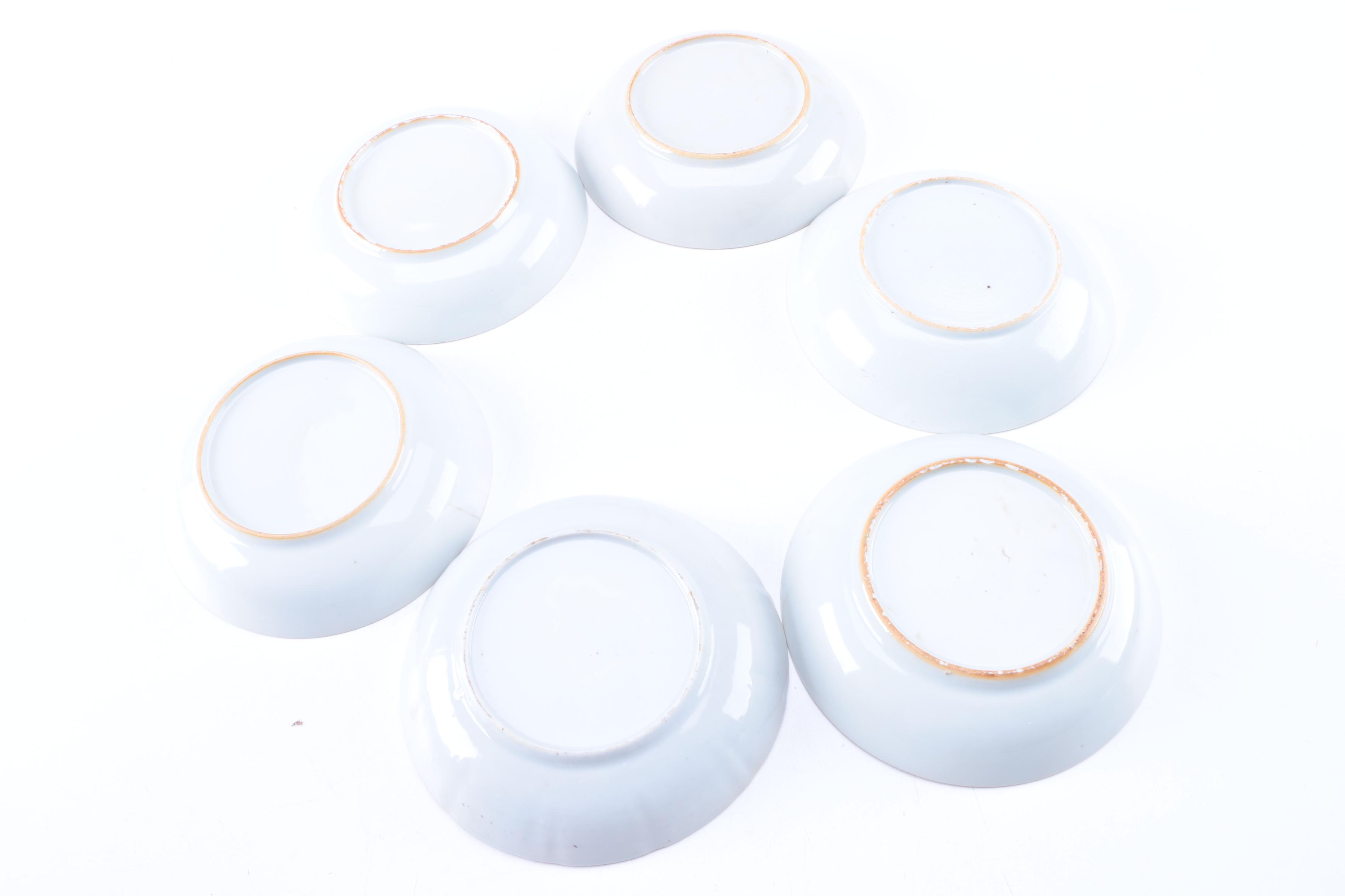 Antique Hand-Painted Porcelain Tableware