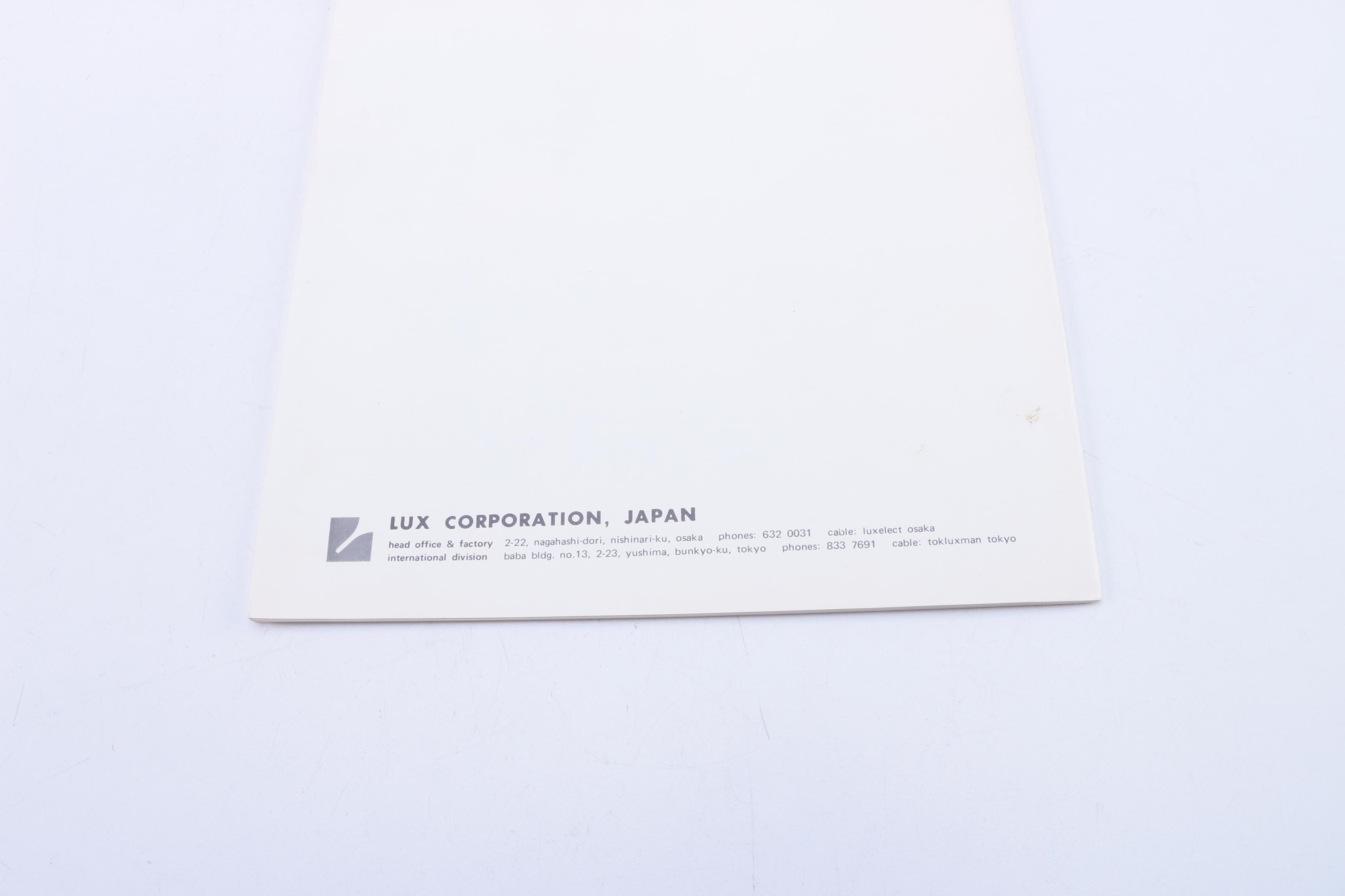 Luxman FQ 990 Solid State AM/FM Stereo Receiver