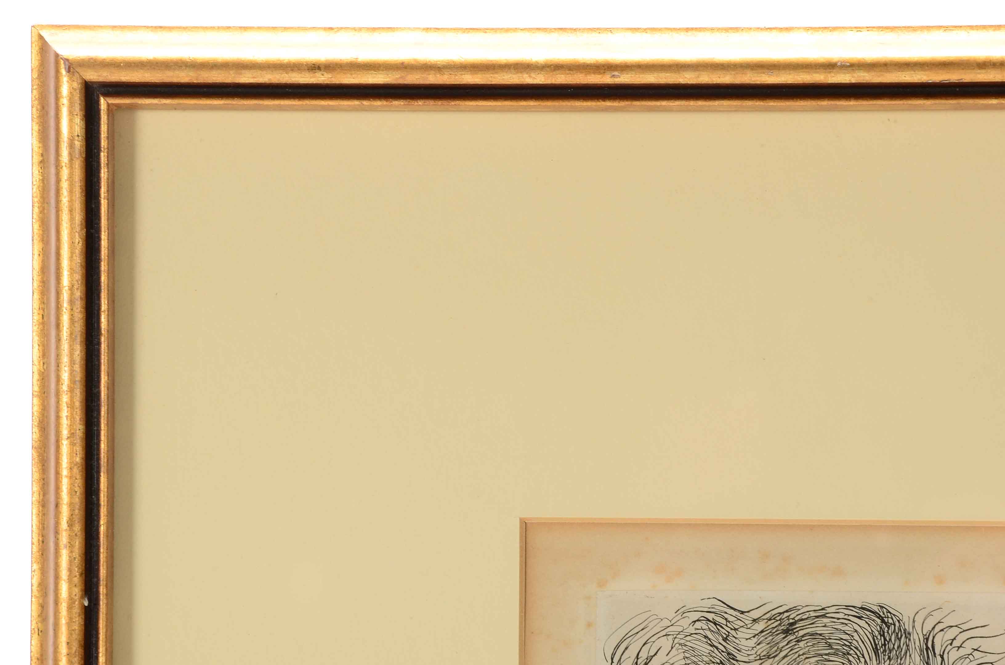 Henri Matisse Original Signed Limited Edition Chine-collé Etching "Mlle. M. M."