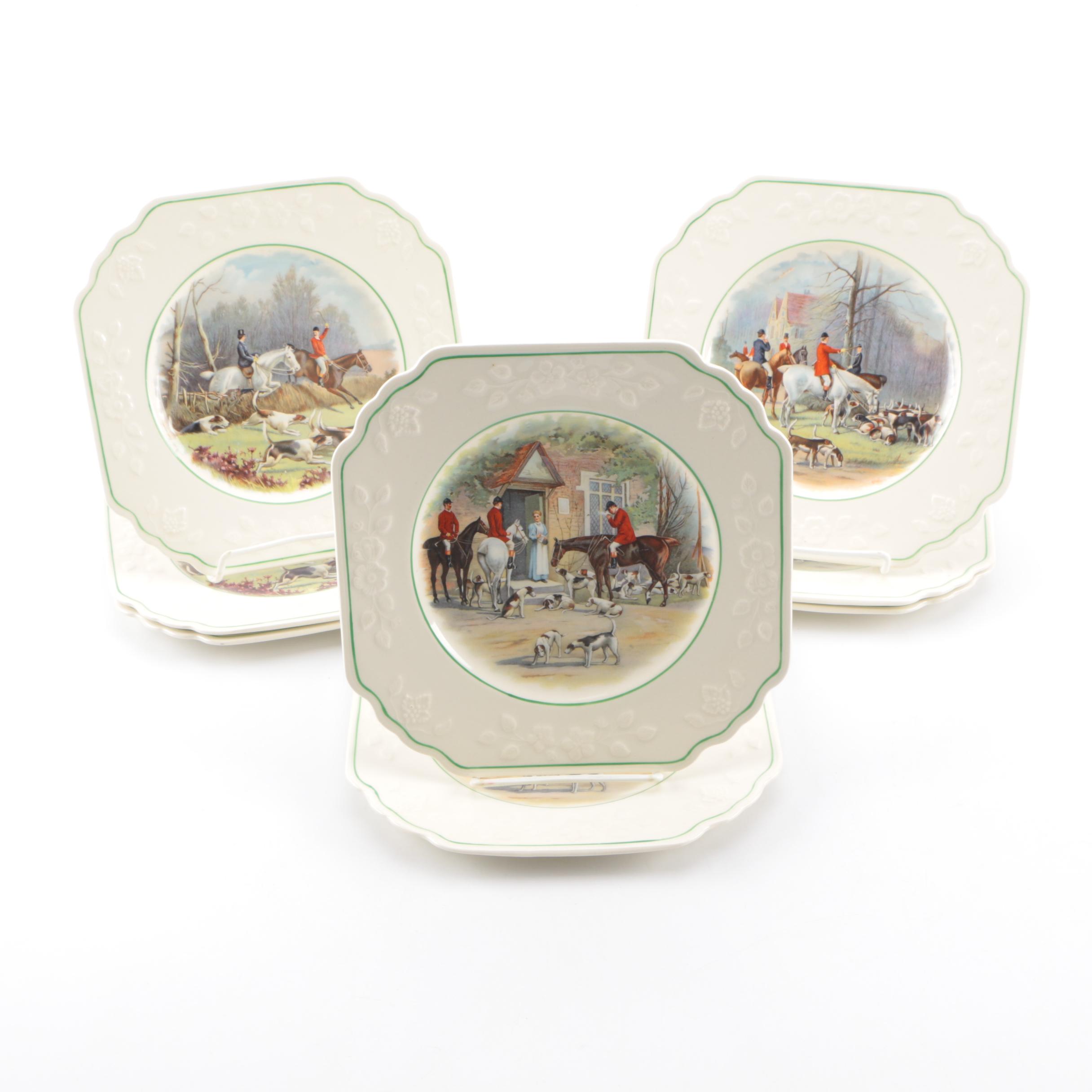 Wedgwood "Queen's Ivory" Ceramic Plates