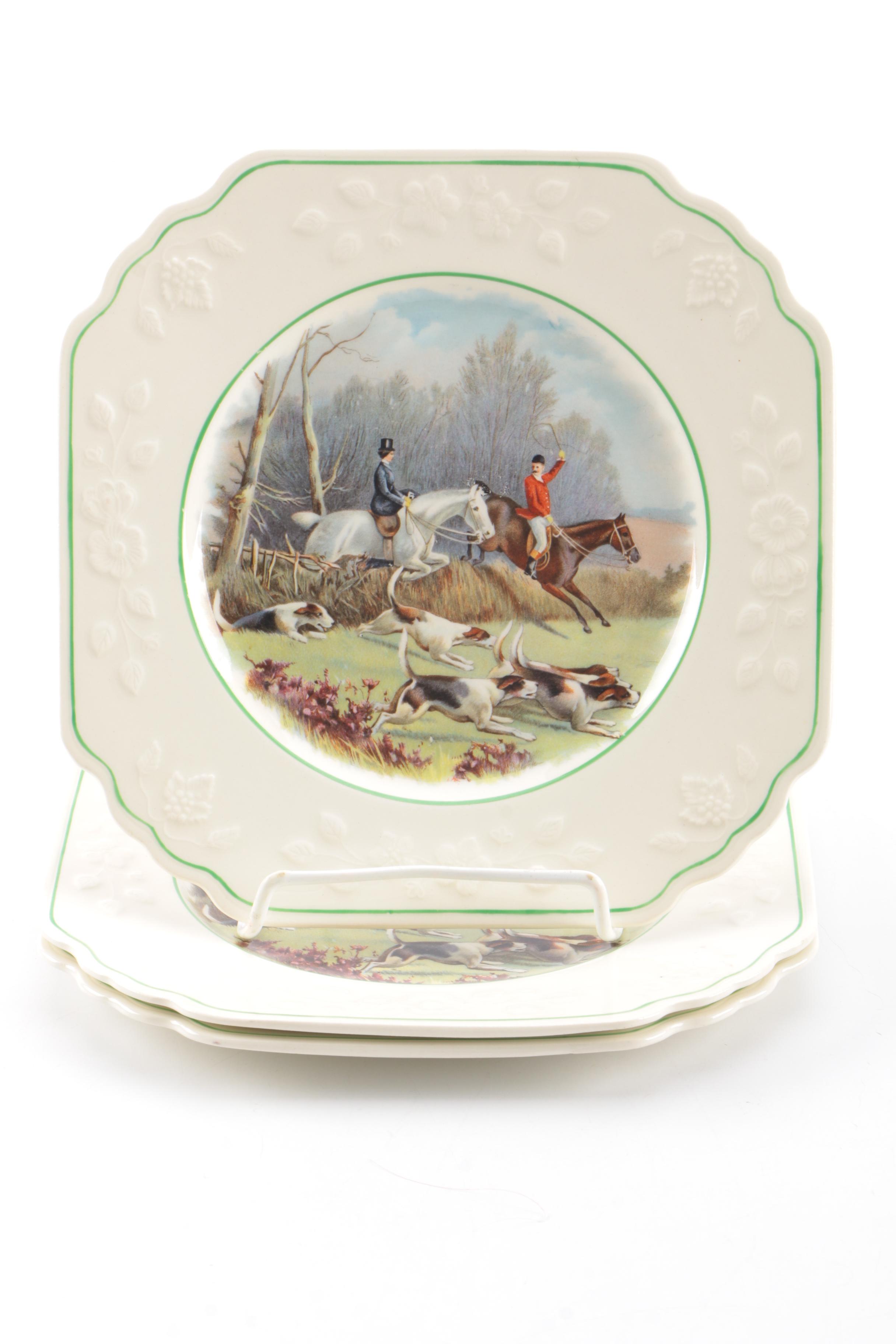 Wedgwood "Queen's Ivory" Ceramic Plates