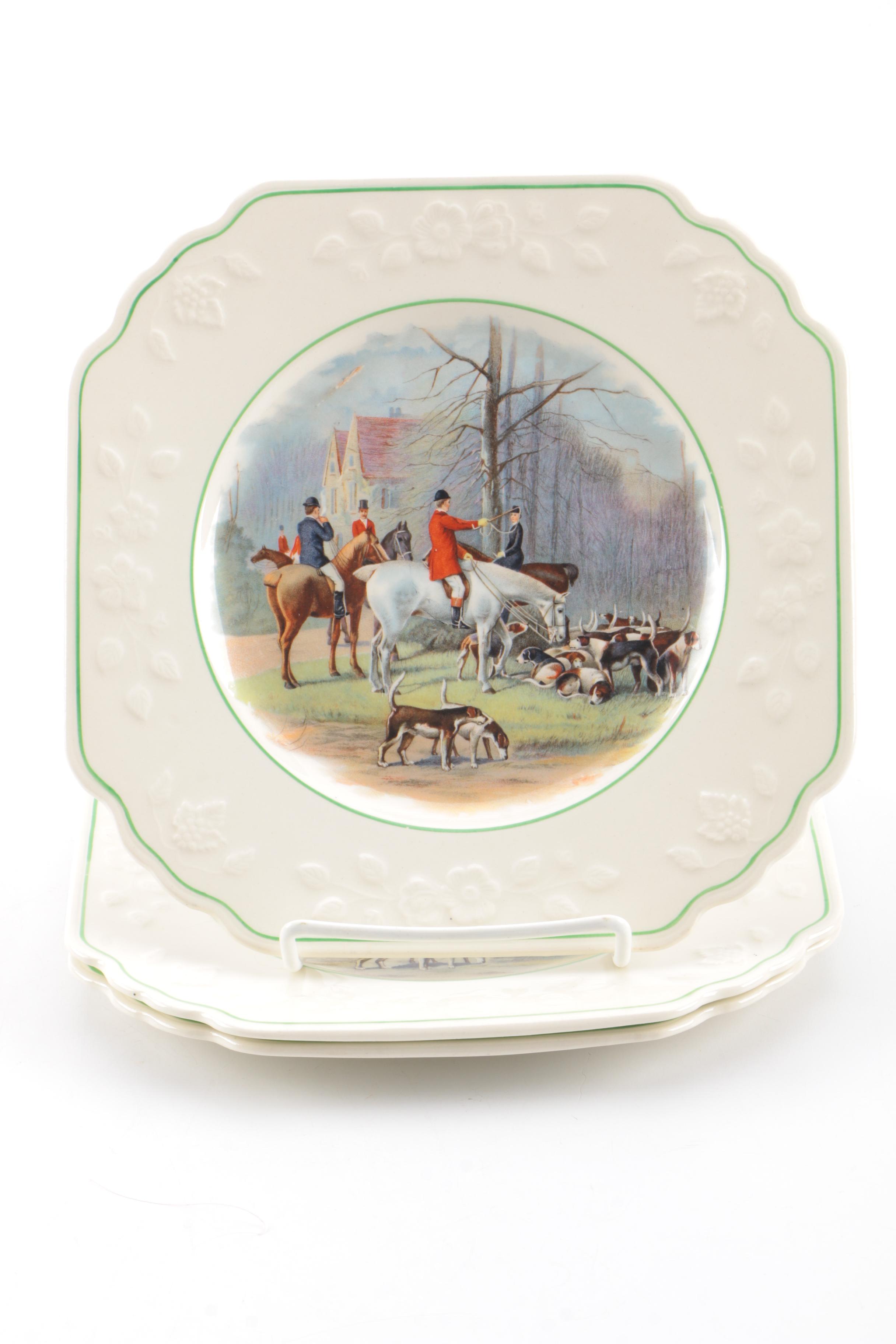 Wedgwood "Queen's Ivory" Ceramic Plates