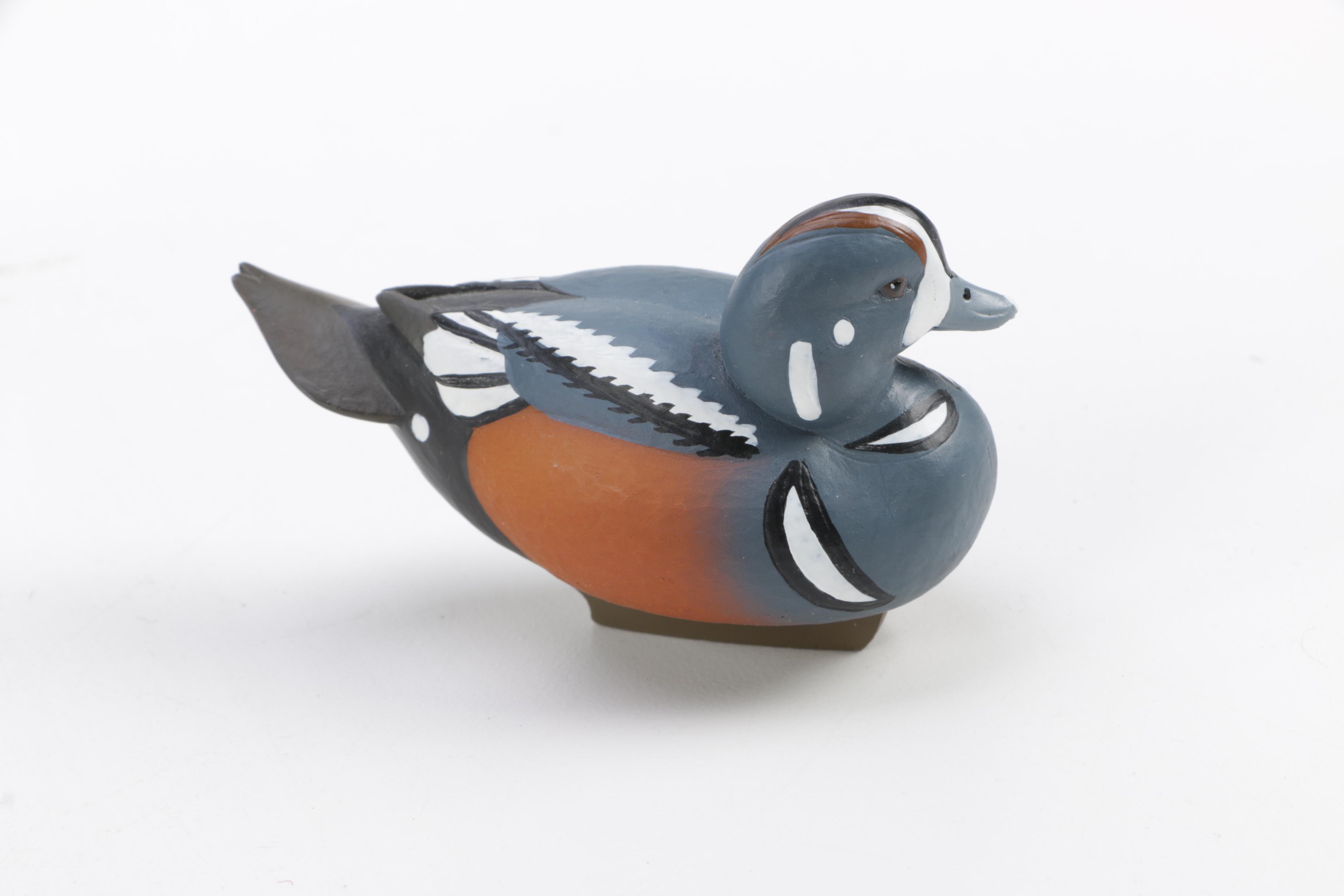 Ducks Unlimited Wooden Decoy Figurines from Jett Brunet