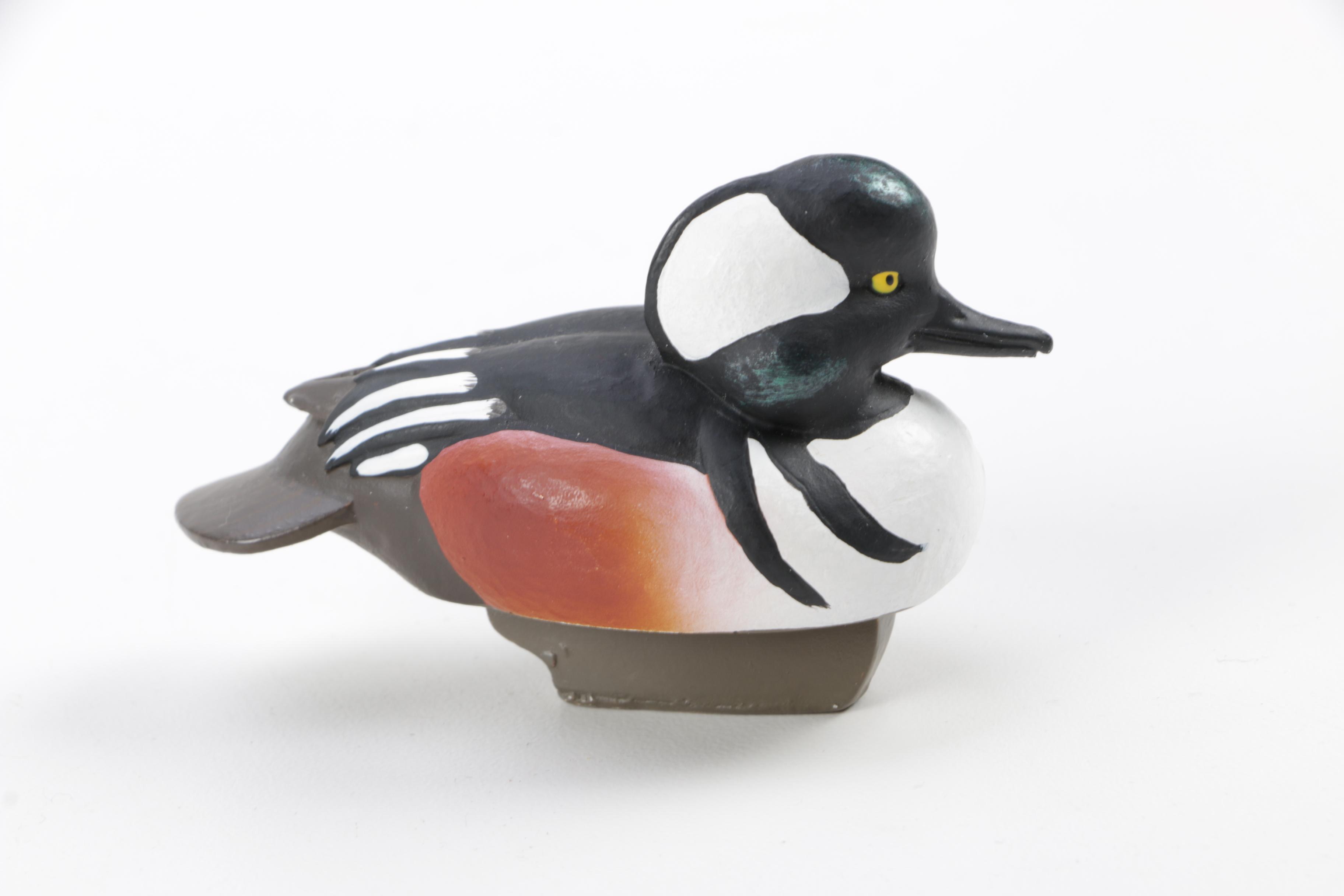 Ducks Unlimited Wooden Decoy Figurines from Jett Brunet