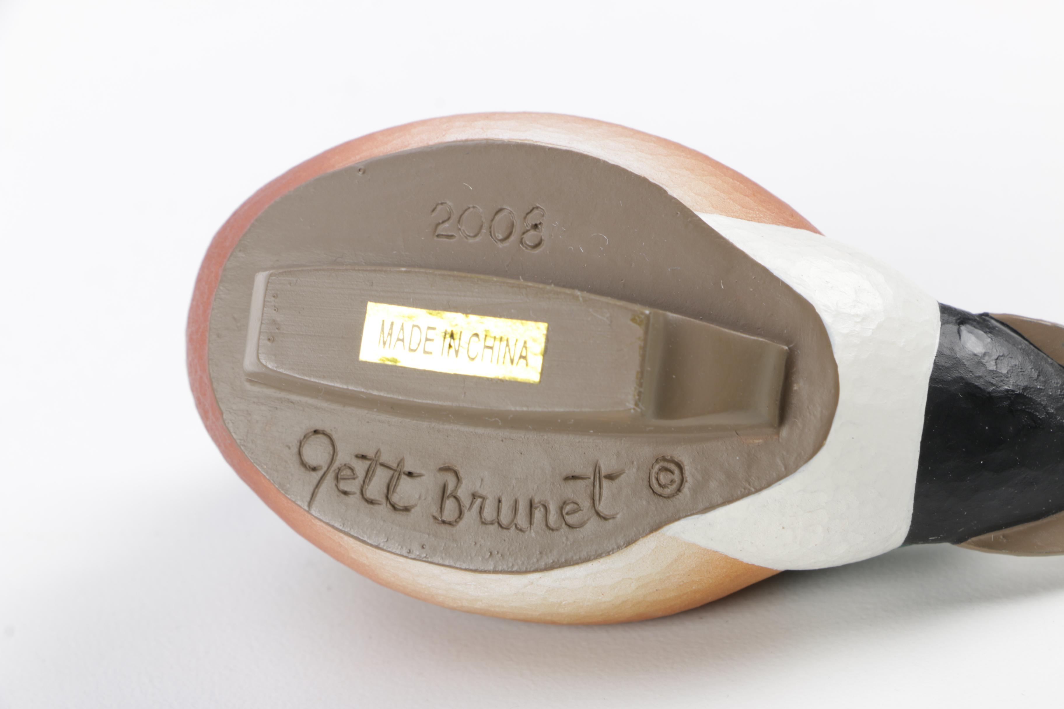 Ducks Unlimited Wooden Decoy Figurines from Jett Brunet