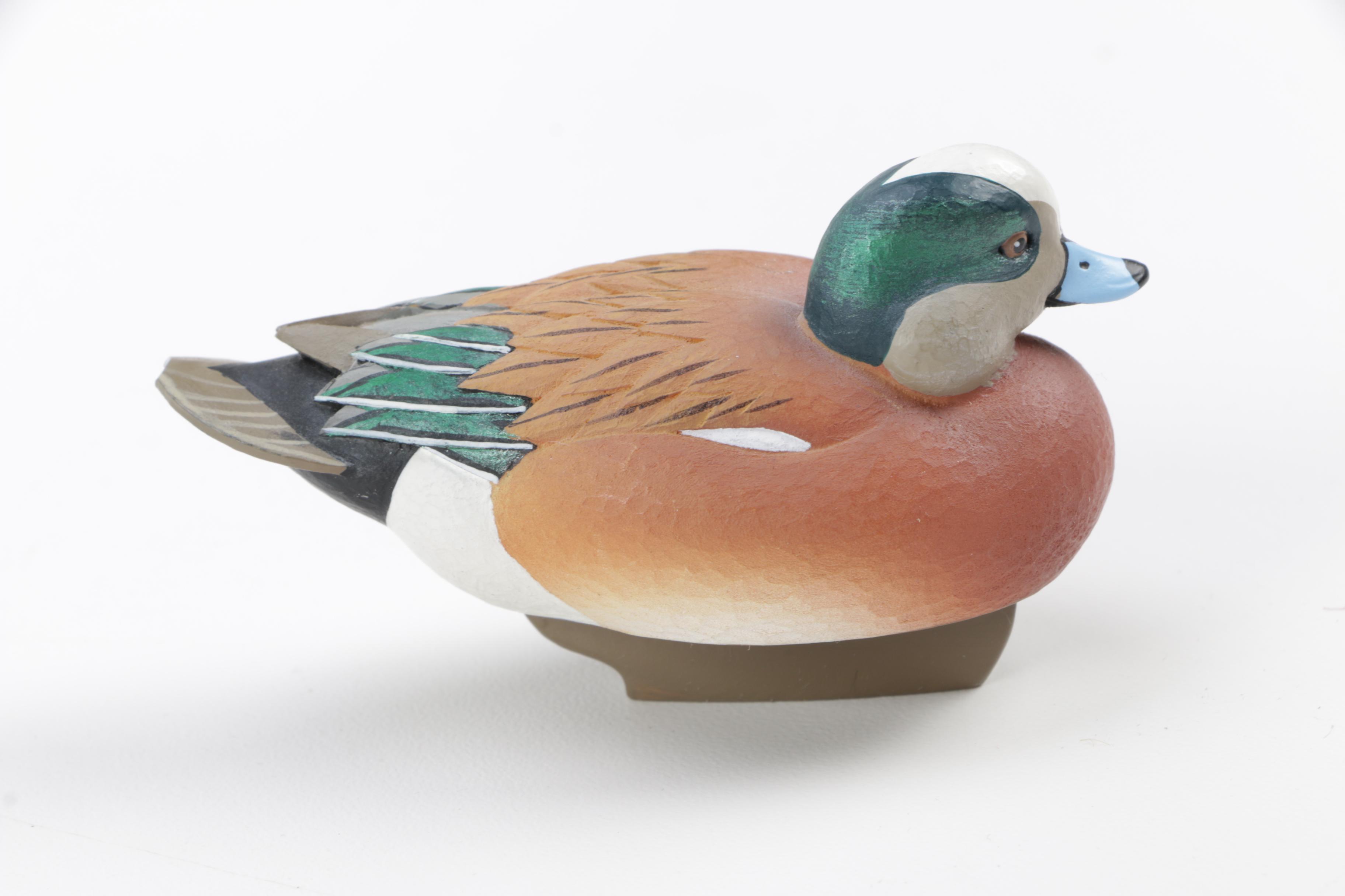 Ducks Unlimited Wooden Decoy Figurines from Jett Brunet