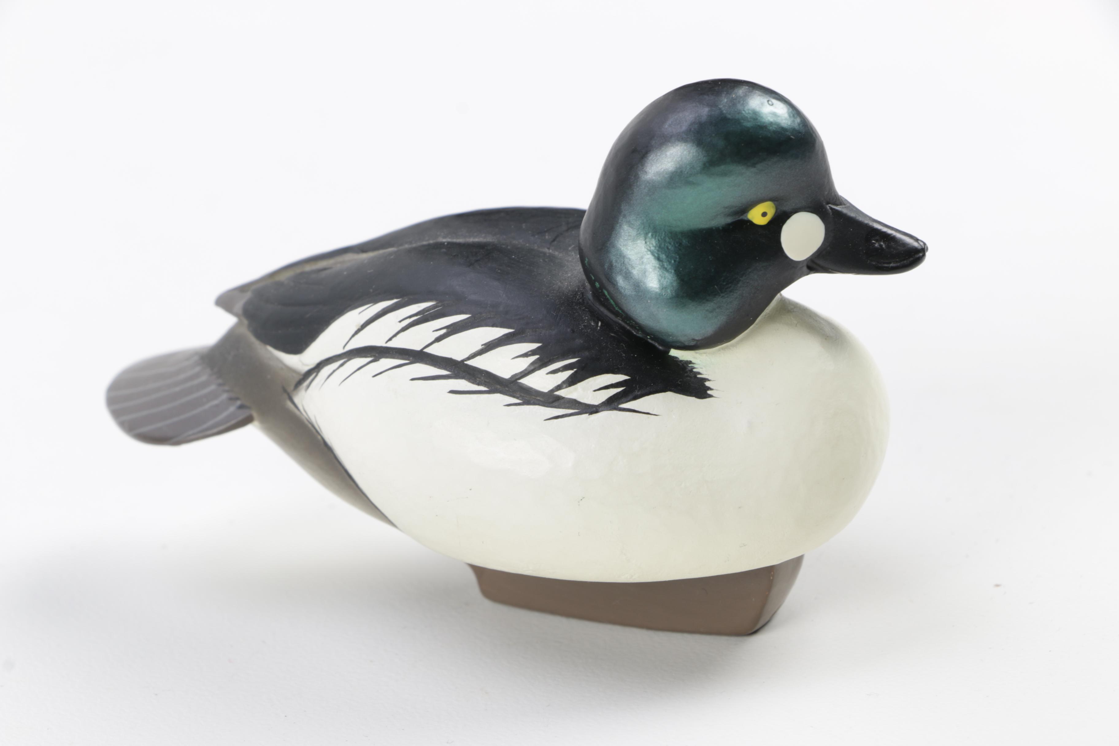 Ducks Unlimited Wooden Decoy Figurines from Jett Brunet
